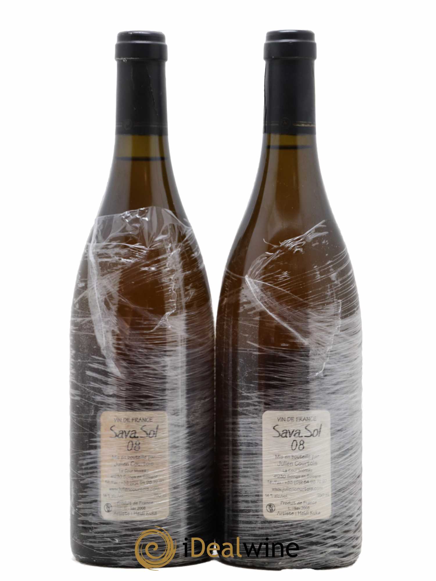 Vin de France Savasol Julien Courtois 2008 - Posten von 2 Flaschen - 1