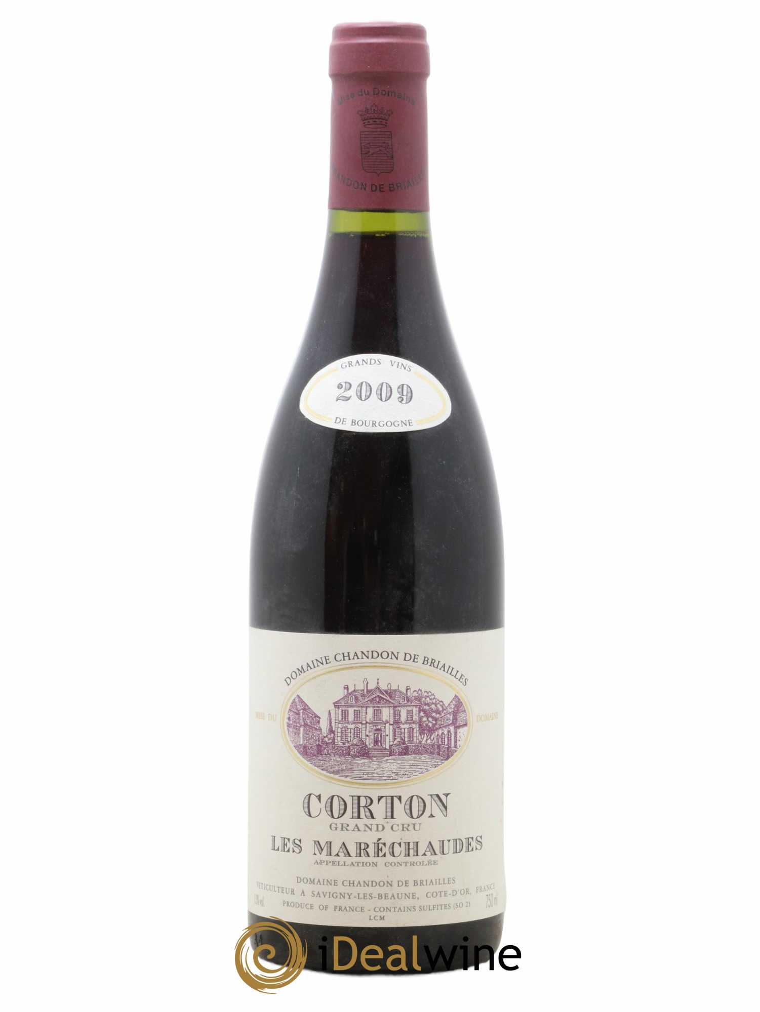 Corton Grand Cru Les Maréchaudes Chandon de Briailles 2009 - Lot de 1 bouteille - 0