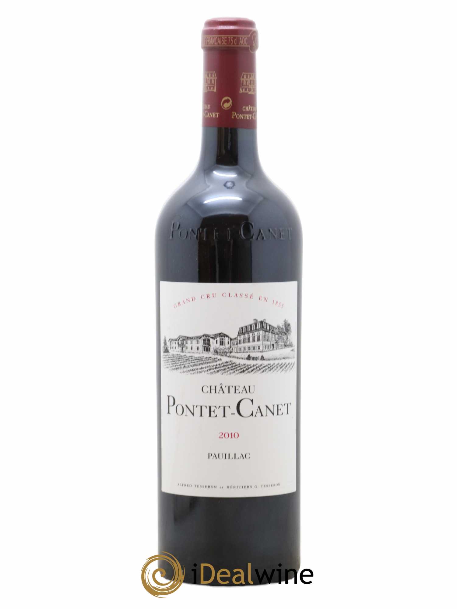 Château Pontet Canet 5ème Grand Cru Classé 2010 - Lot de 1 bouteille - 0