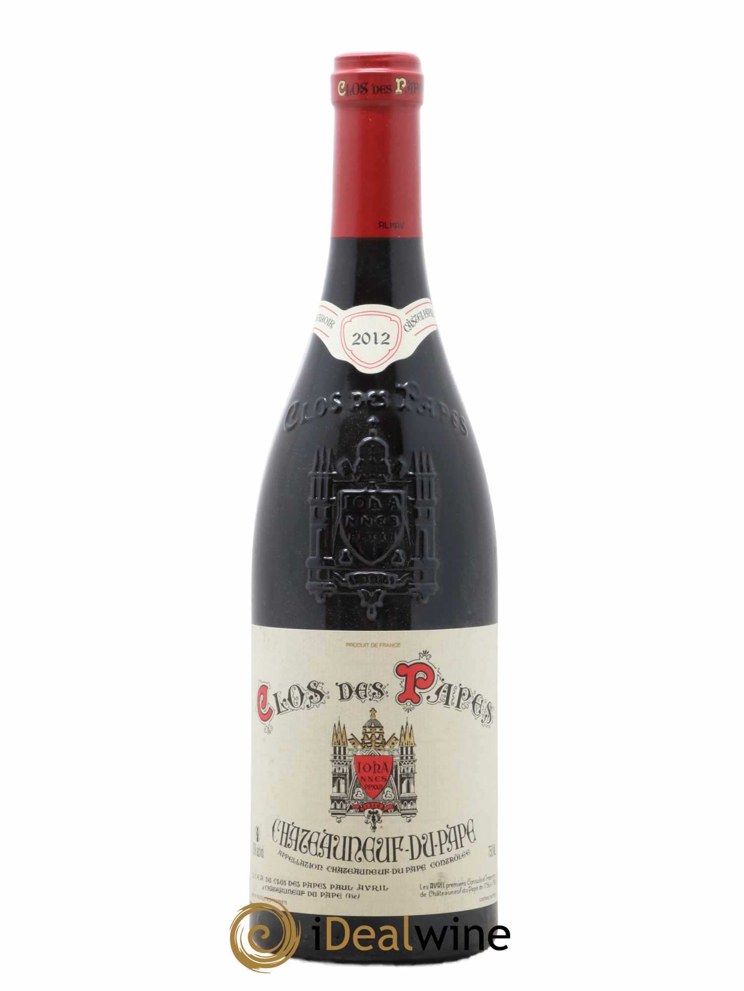 Châteauneuf-du-Pape Clos des Papes - Paul Avril 2012 - Lot de 1 bouteille - 0