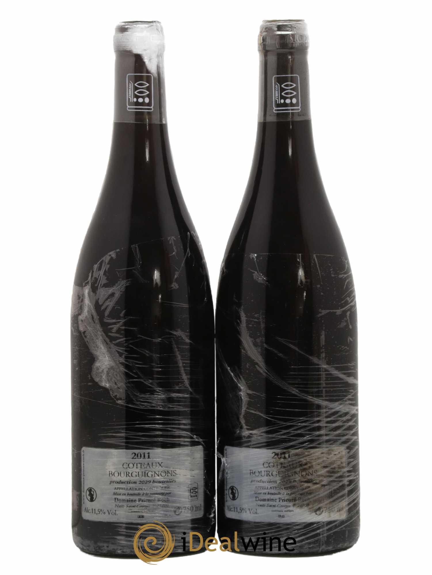 Côteaux Bourguignons Prieuré Roch 2011 - Lot of 2 bottles - 1