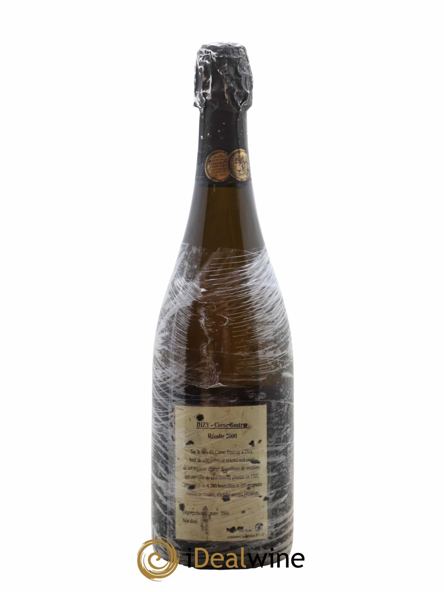 Dizy Corne Bautray Extra-Brut Jacquesson 2000 - Lot de 1 bouteille - 1