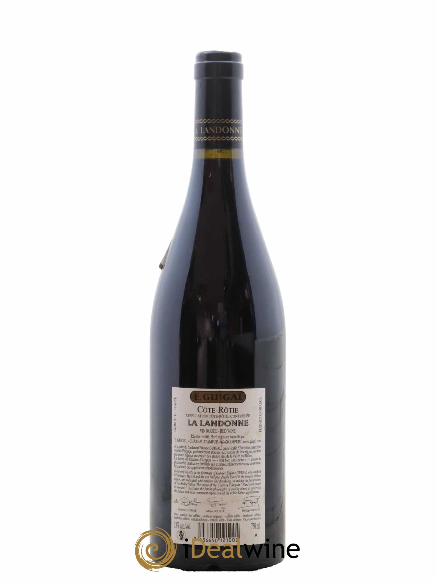 Côte-Rôtie La Landonne Guigal 2008 - Lot of 1 bottle - 1