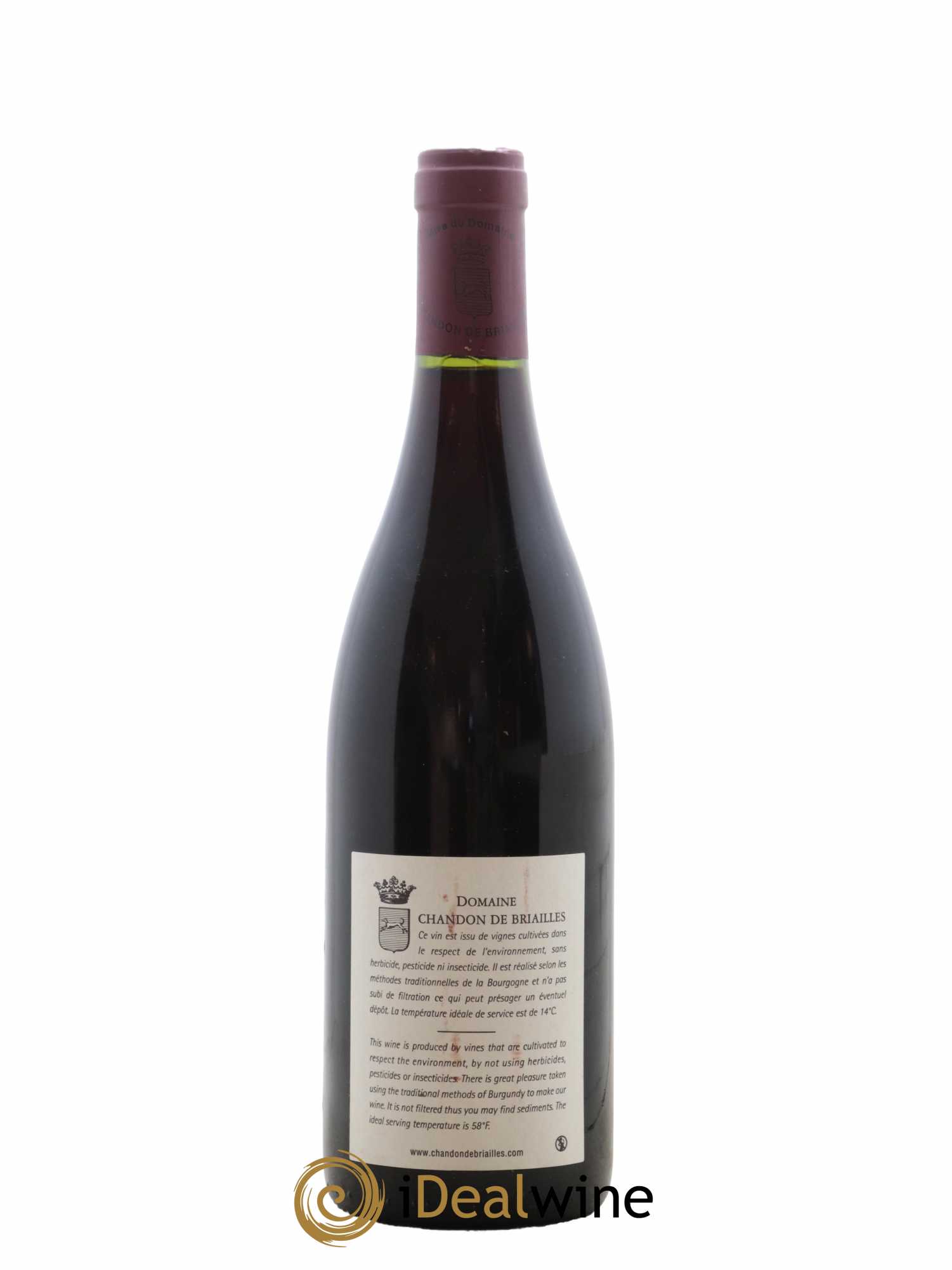 Corton Grand Cru Les Maréchaudes Chandon de Briailles 2009 - Lot de 1 bouteille - 1