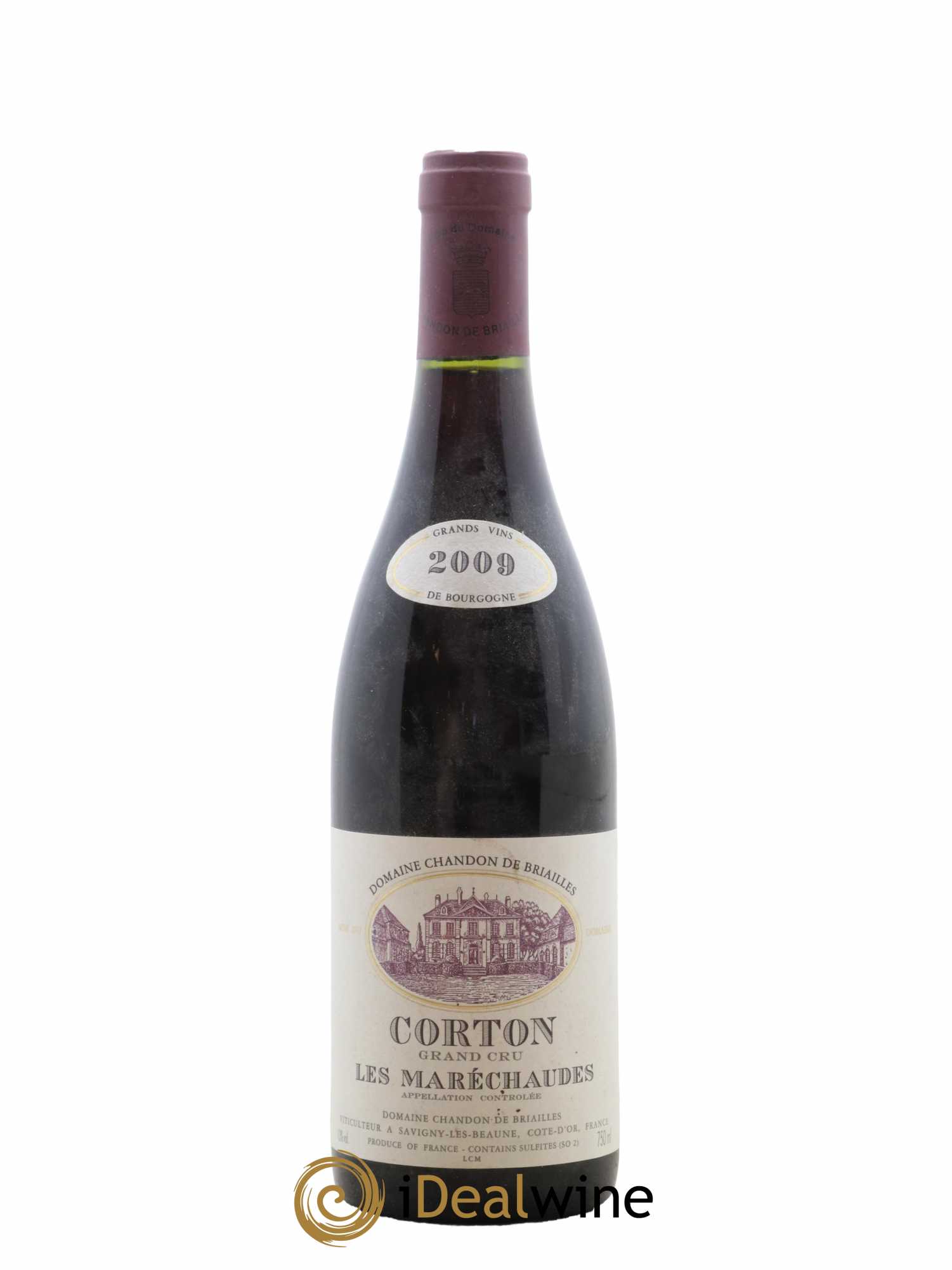 Corton Grand Cru Les Maréchaudes Chandon de Briailles 2009 - Lot de 1 bouteille - 0