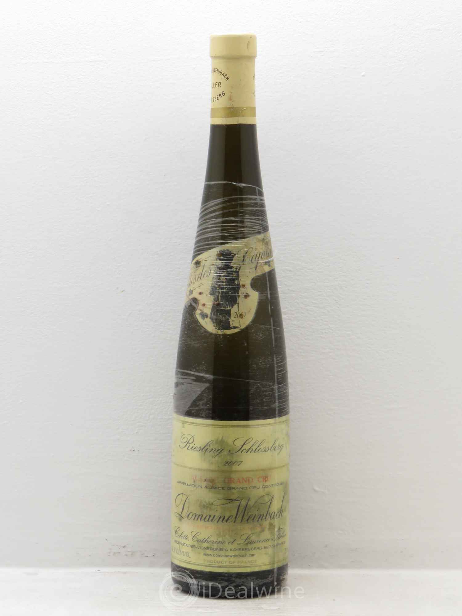 Riesling schlossberg clso des capucins 2007 - Posten von 1 Flasche - 0