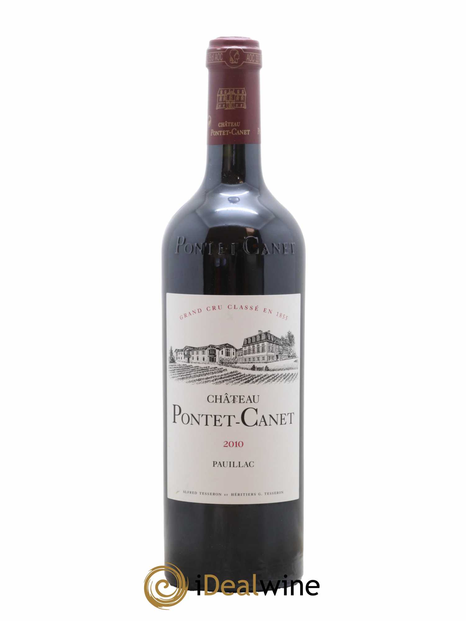 Château Pontet Canet 5ème Grand Cru Classé 2010 - Lot de 1 bouteille - 0