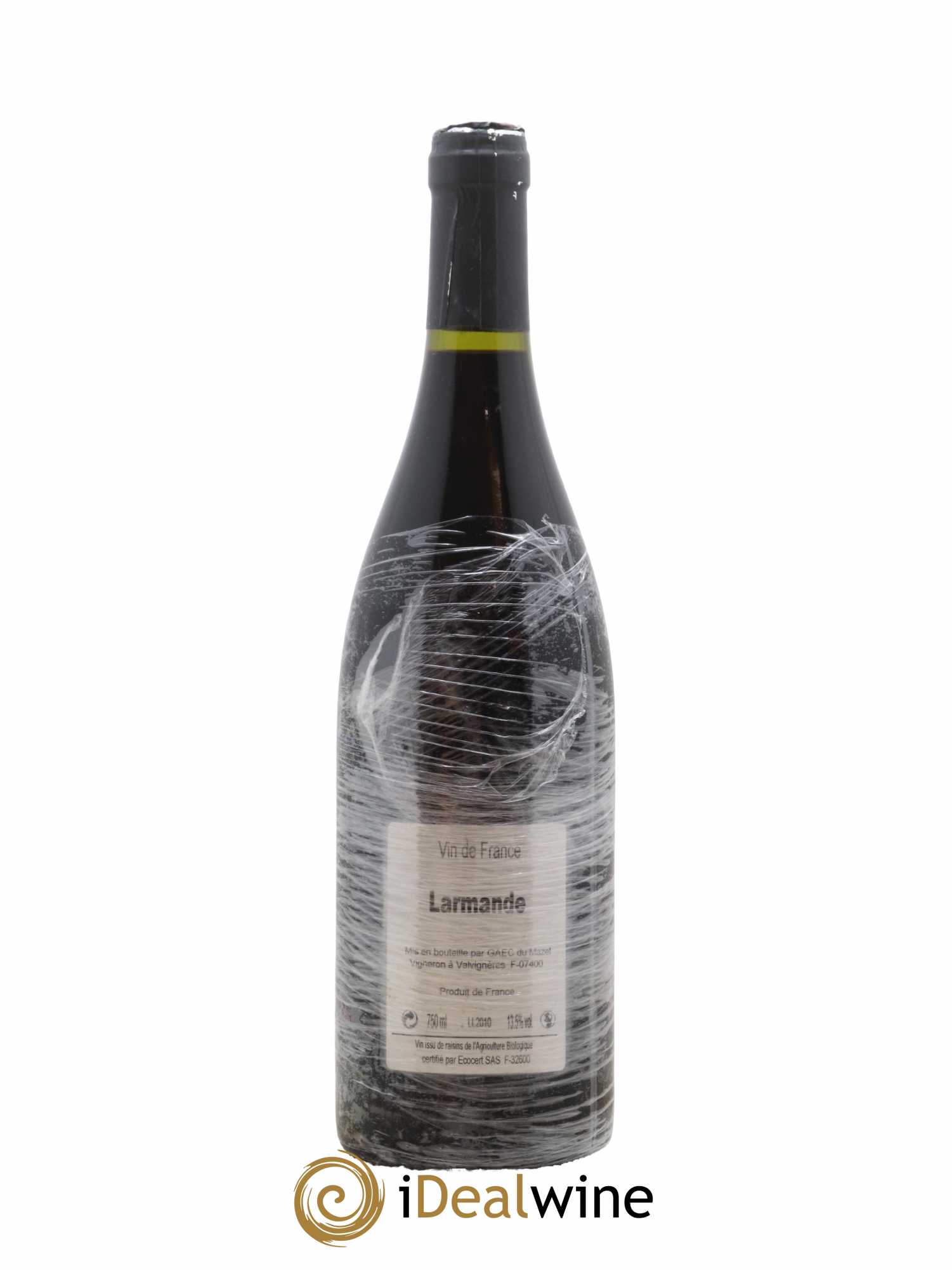 Vin de France Le Mazel Larmande 2010 - Lot of 1 bottle - 1
