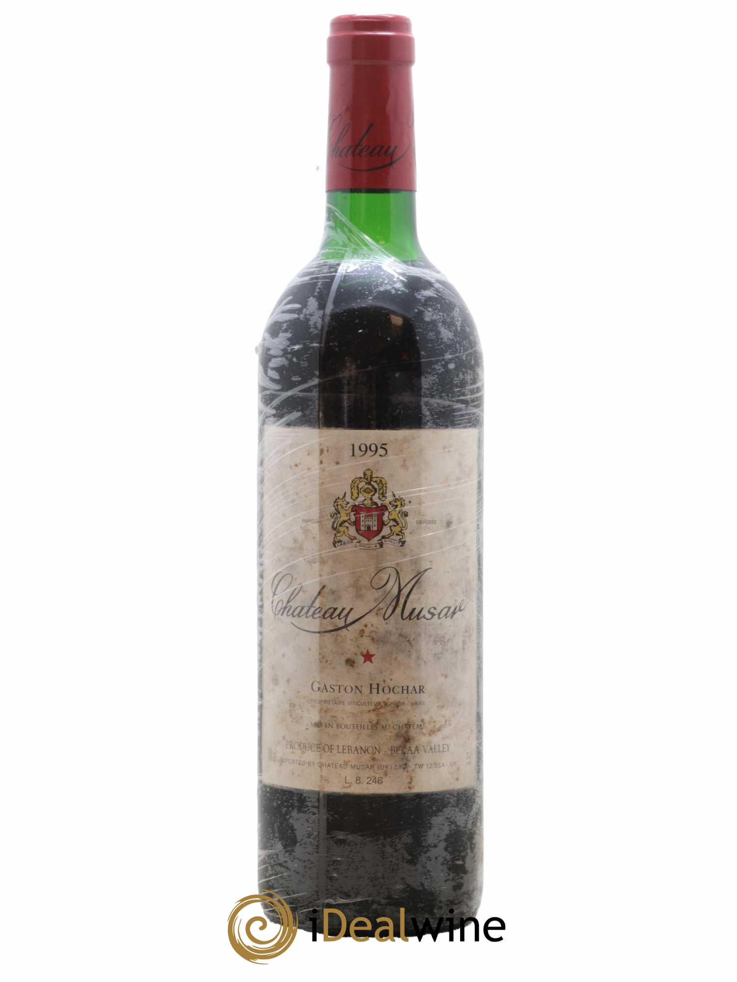 Château Musar Serge Hochar 1995 - Lot de 1 bouteille - 0