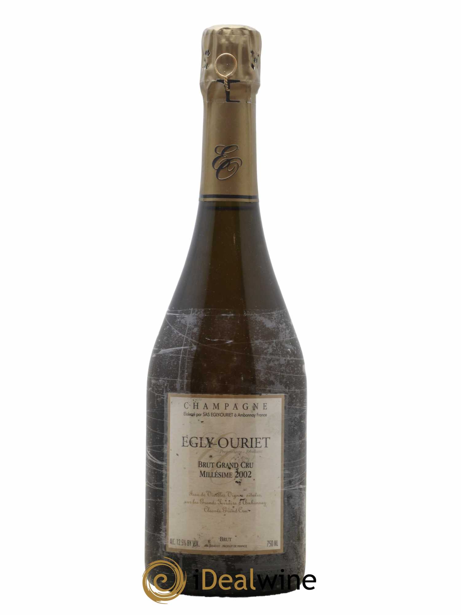 Ambonnay Vieilles Vignes Brut Millésimé Egly-Ouriet 2002 - Lot de 1 bouteille - 0