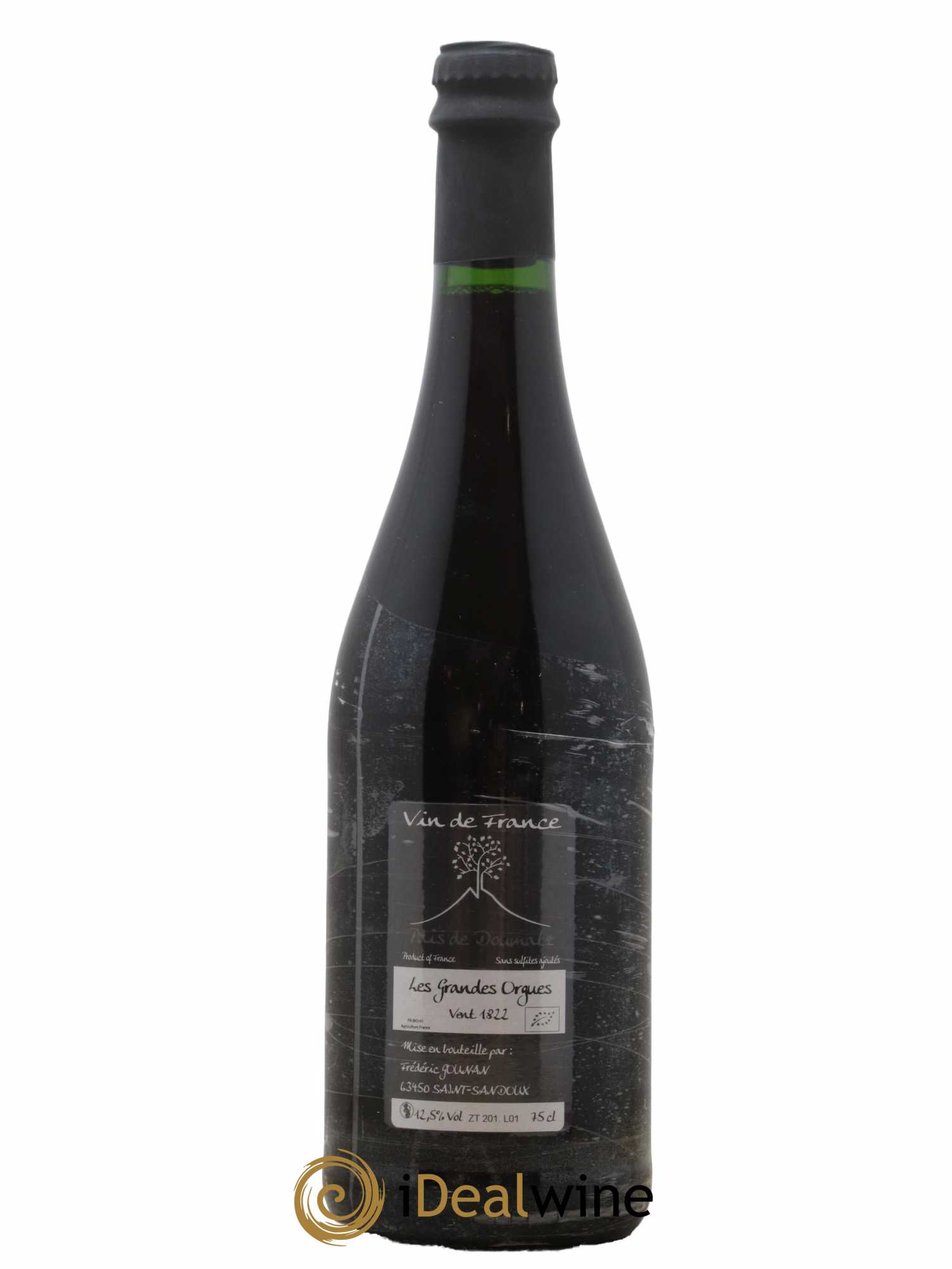 Vin de France Les Grandes Orgues Vignoble de l'Arbre Blanc 2018 - Lot de 1 bouteille - 1