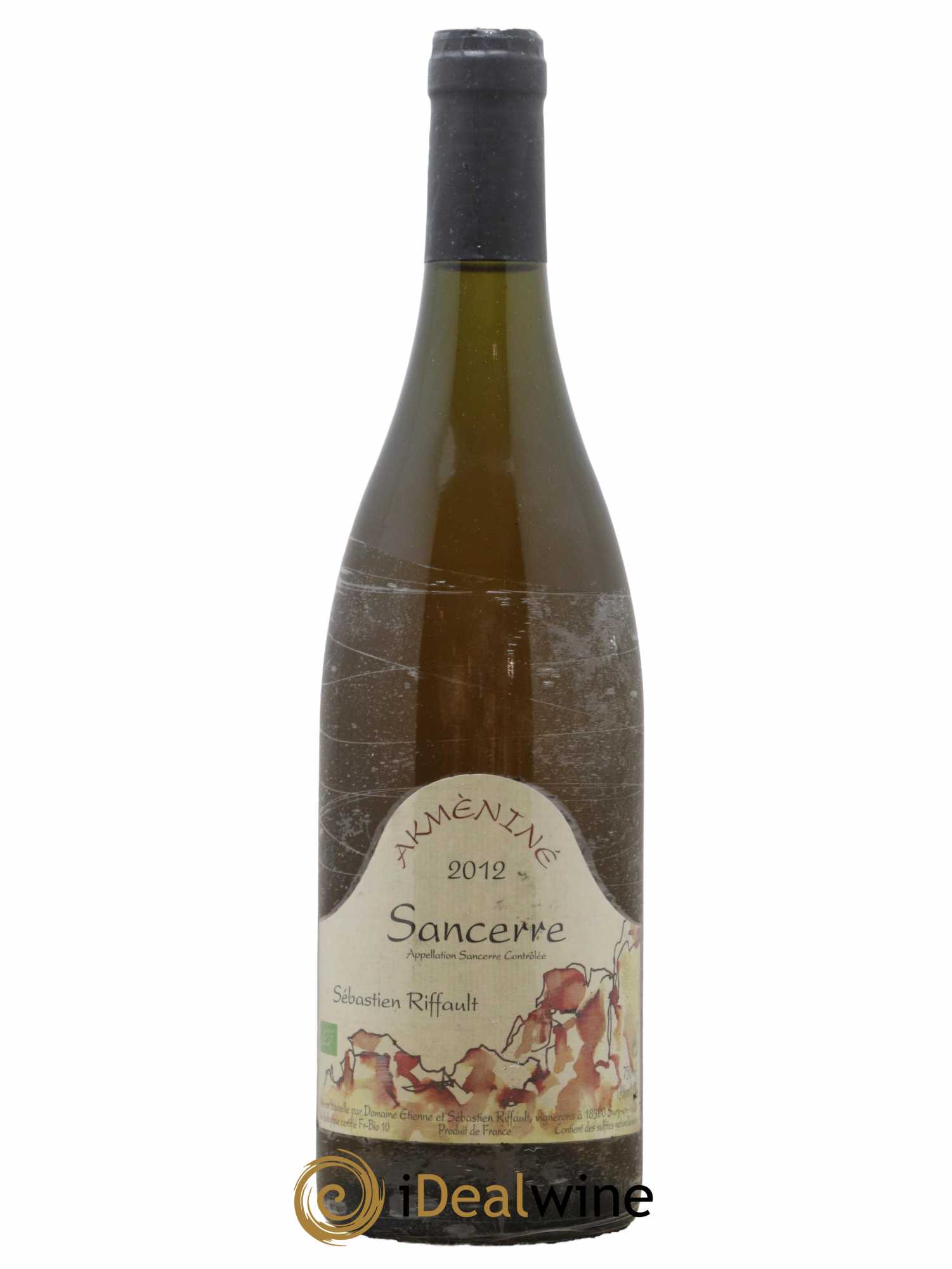 Sancerre Akmenine Sébastien Riffault 2012 - Lot de 1 bouteille - 0
