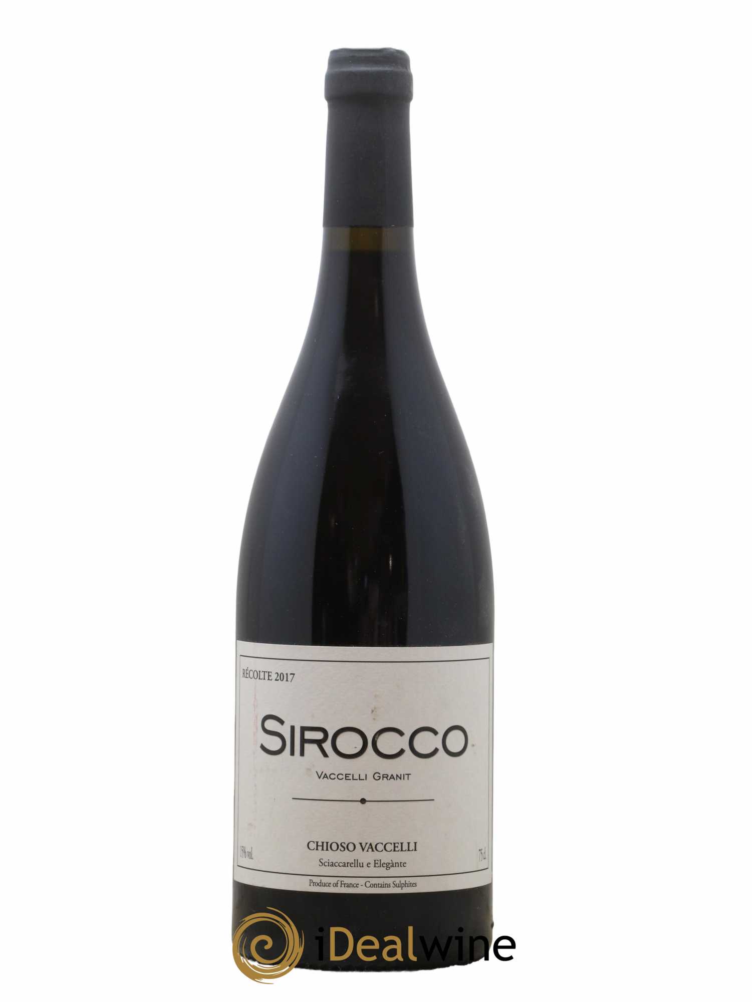 Vin de France Sirocco Domaine Vaccelli 2017 - Lot de 1 bouteille - 0