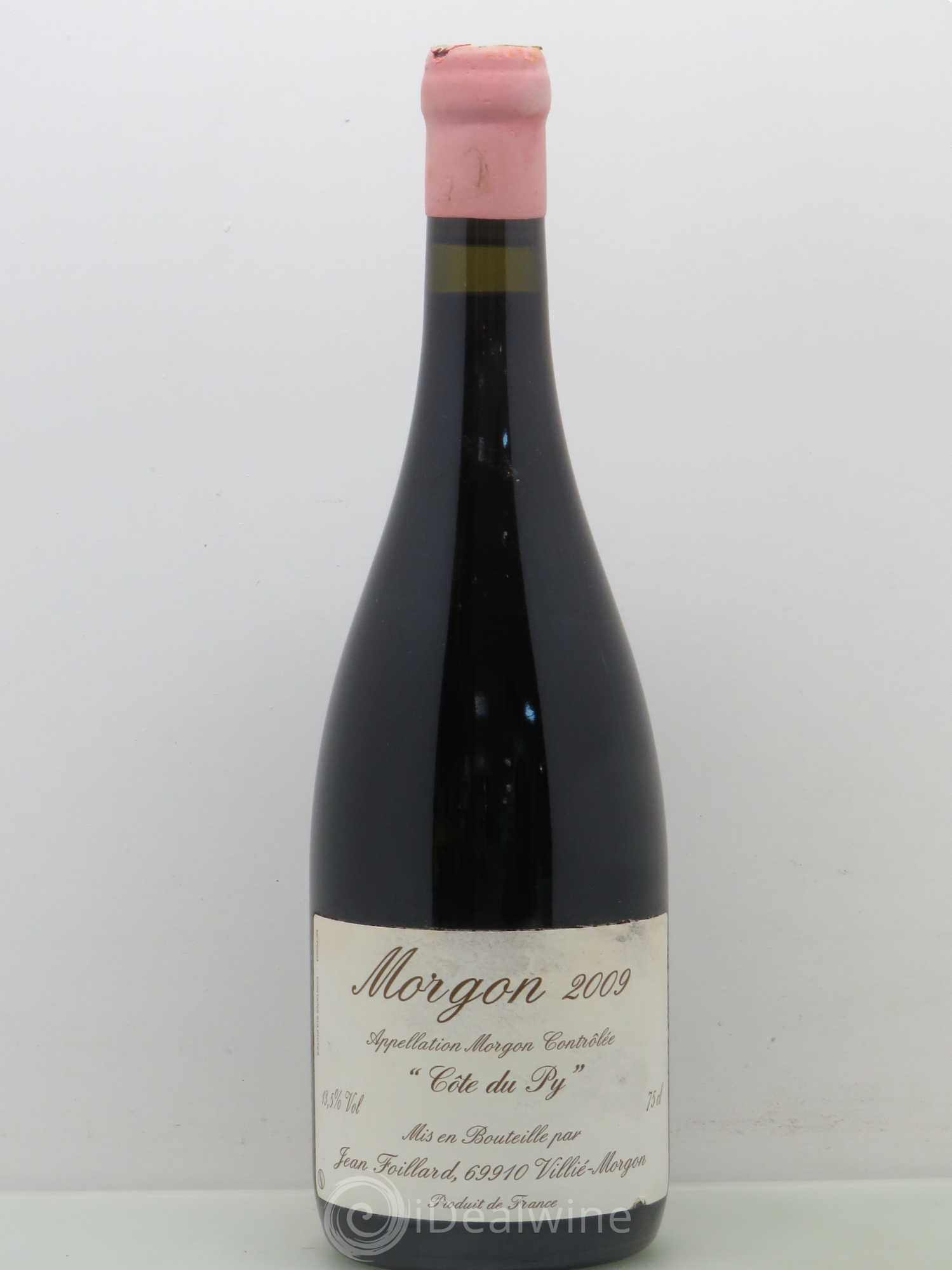 Morgon Côte du Py Jean Foillard 2009 - Lot de 1 bouteille - 0