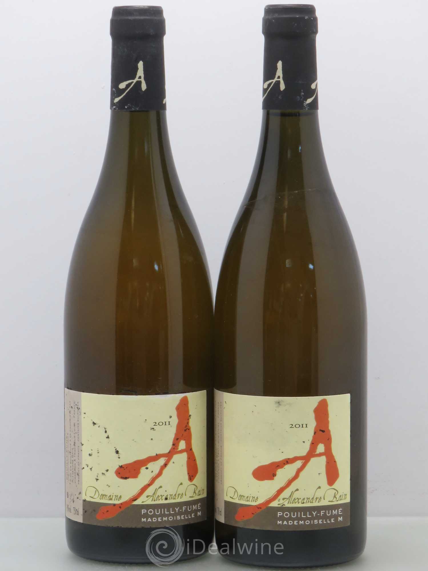 Vin de France Mademoiselle M Alexandre Bain 2011 - Lot de 2 bouteilles - 0