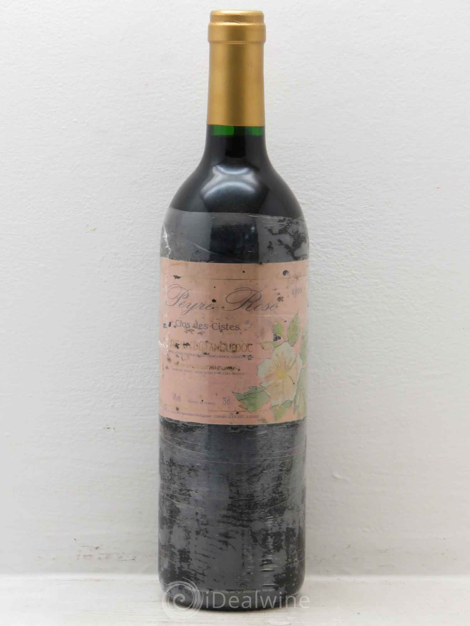 Vin de France (anciennement Coteaux du Languedoc) Domaine Peyre Rose Les Cistes Marlène Soria 1995 - Lot de 1 bouteille - 0