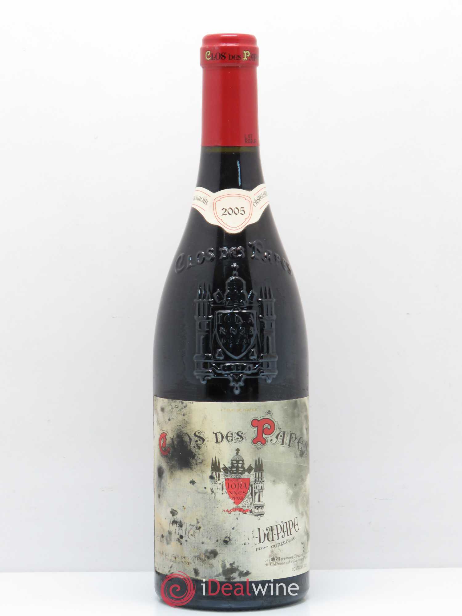 Châteauneuf-du-Pape Clos des Papes - Paul Avril 2005 - Lot de 1 bouteille - 0