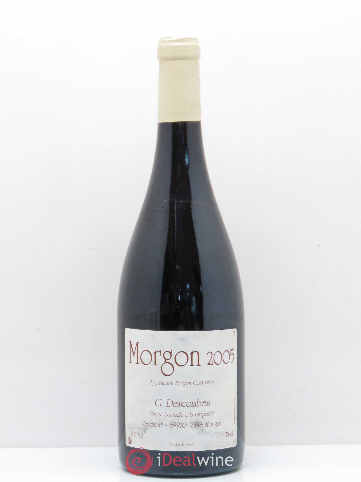Morgon Georges Descombes 2005 - Posten von 1 Flasche - 0