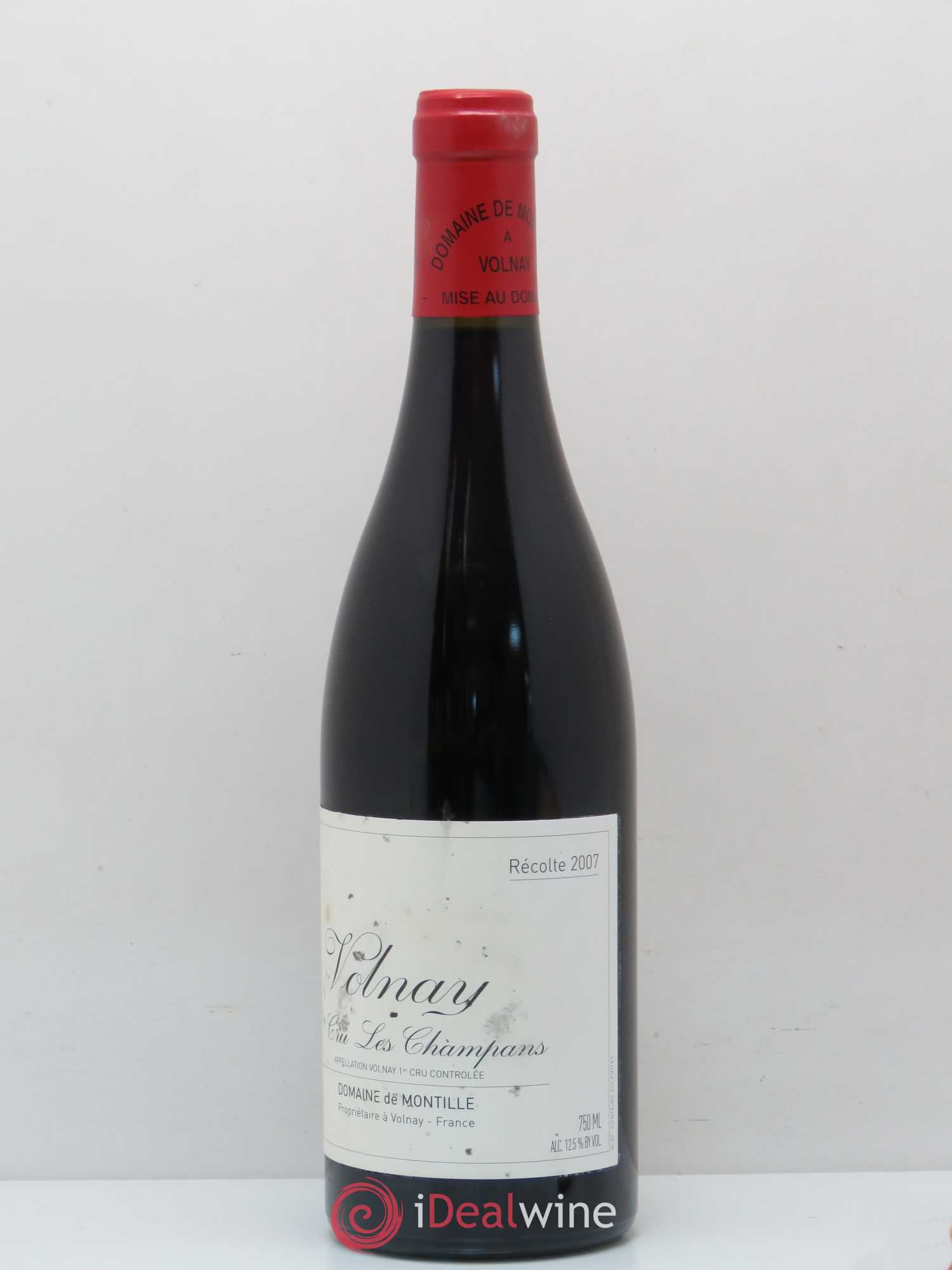 Volnay 1er Cru Les Champans De Montille (Domaine) 2007 - Lot de 1 bouteille - 1
