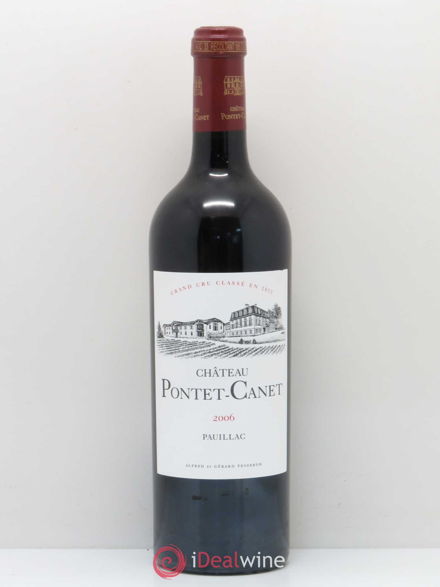 Château Pontet Canet 5ème Grand Cru Classé 2006 - Lot de 1 bouteille - 0