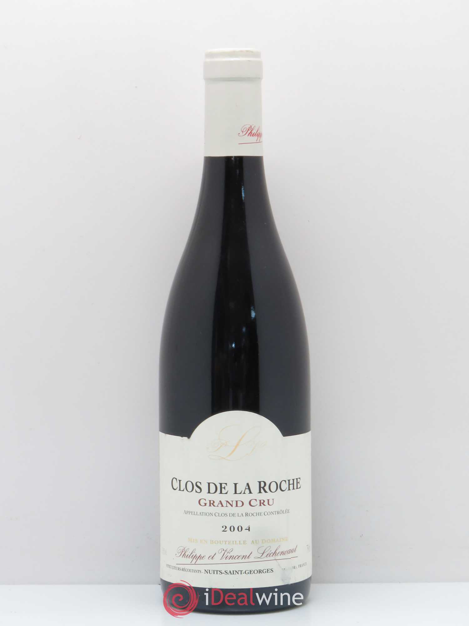 Clos de la Roche Grand Cru Lécheneaut (Domaine) 2004 - Lot de 1 bouteille - 0