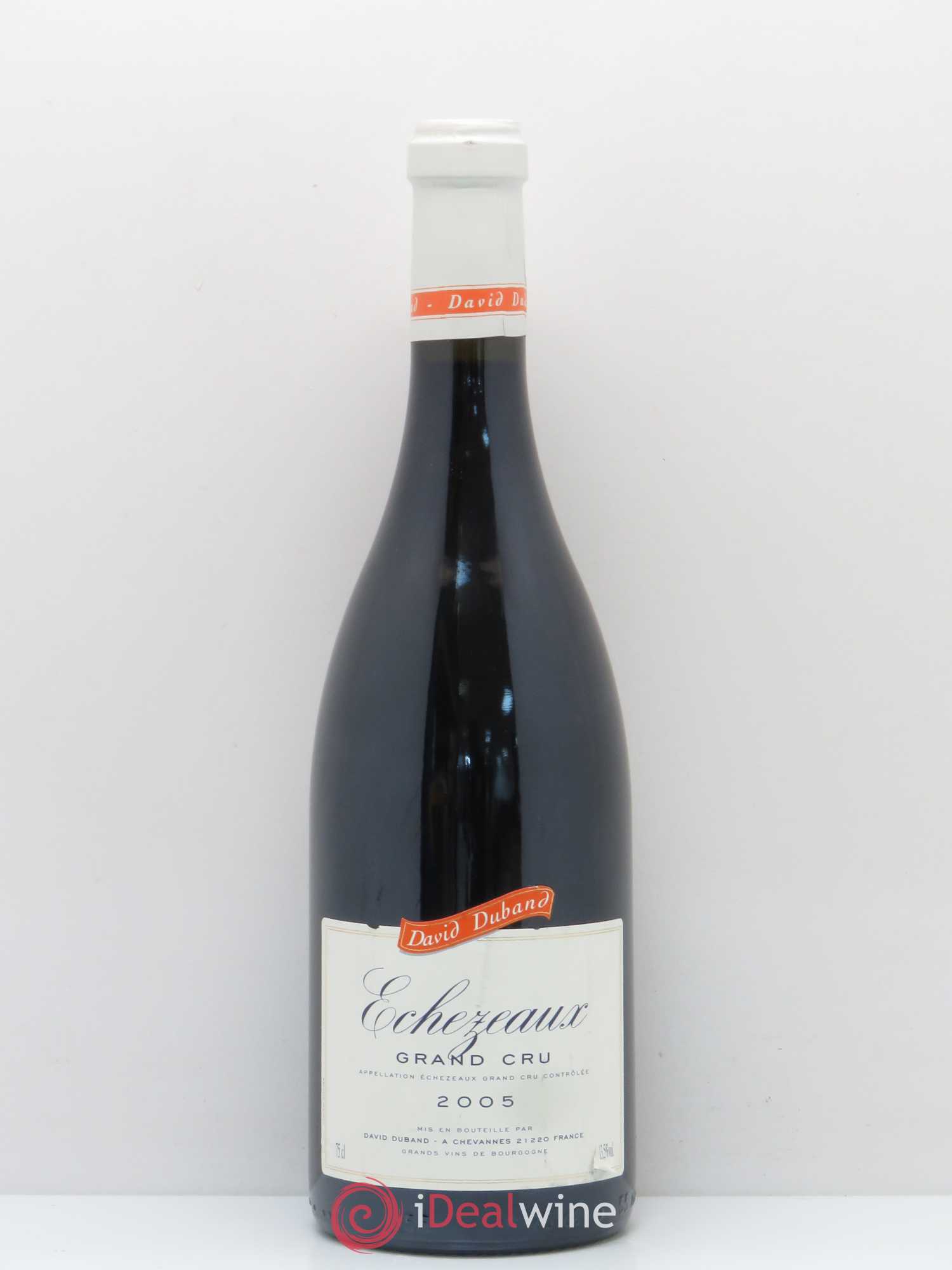 Echezeaux Grand Cru David Duband (Domaine) 2005 - Lot de 1 bouteille - 0