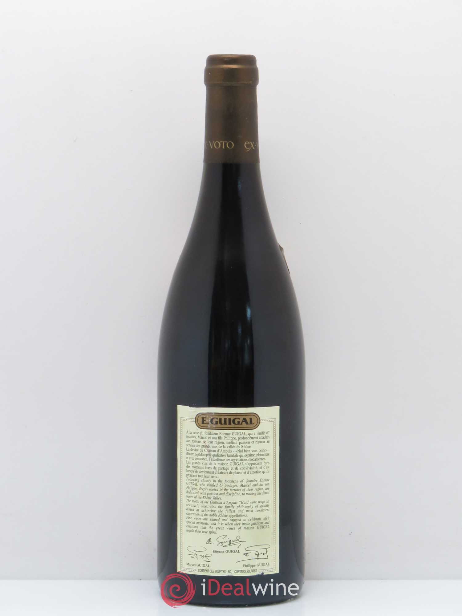 Ermitage Ex Voto Guigal 2003 - Lot de 1 bouteille - 1