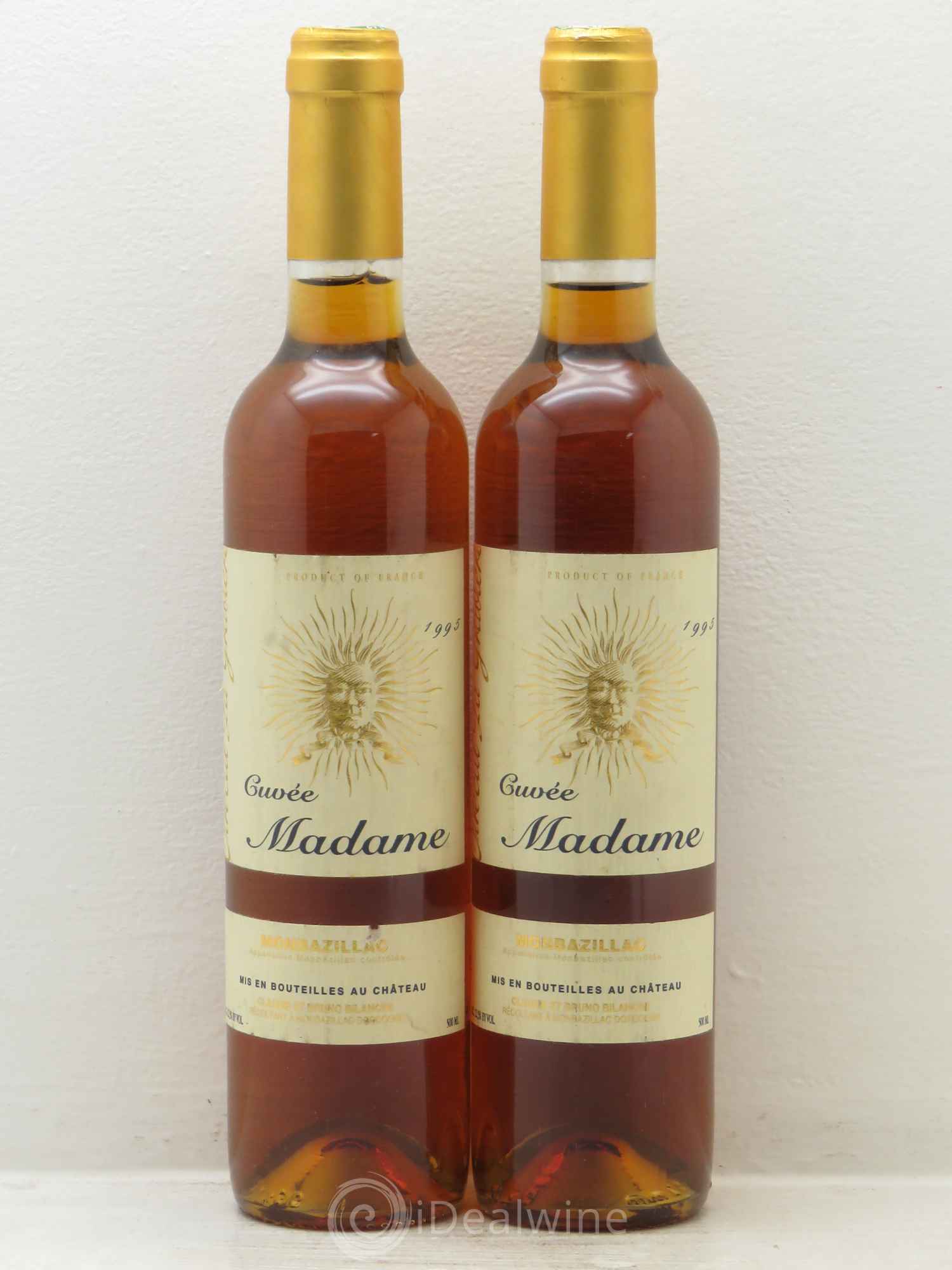 Monbazillac Château Tirecul La Gravière Cuvée Madame Bruno et Claudie Bilancini 50cl 1995 - Lotto di 2 bottiglie - 0