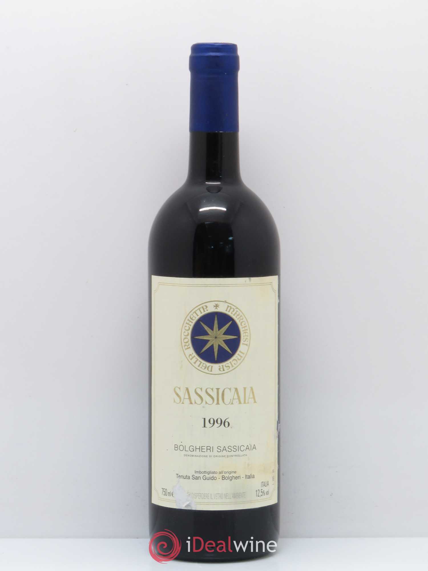 Bolgheri DOC Sassicaia Tenuta San Guido 1996 - Lot de 1 bouteille - 0
