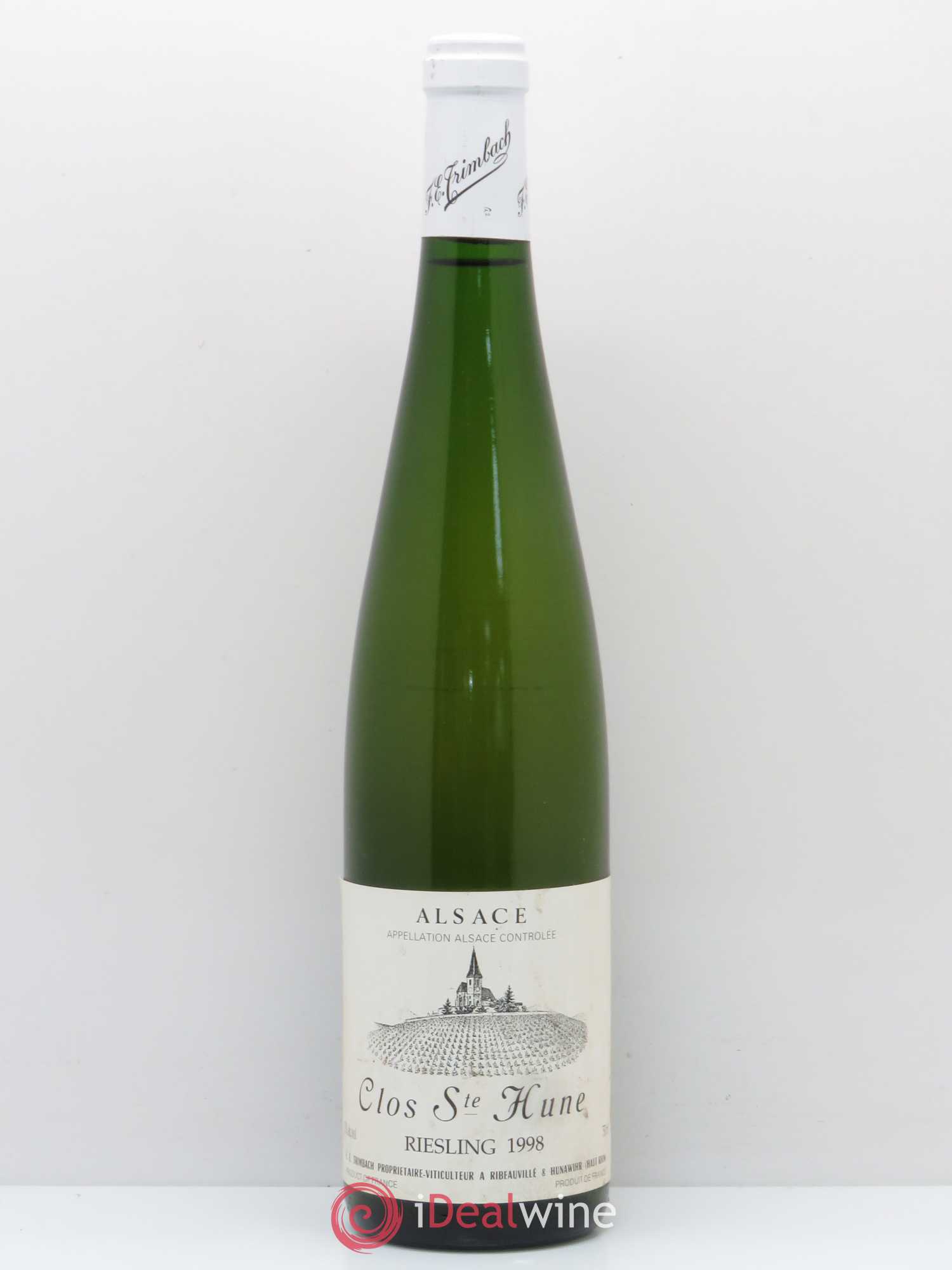 Alsace Riesling Clos Sainte-Hune Trimbach (Domaine) 1998 - Lot de 1 bouteille - 0
