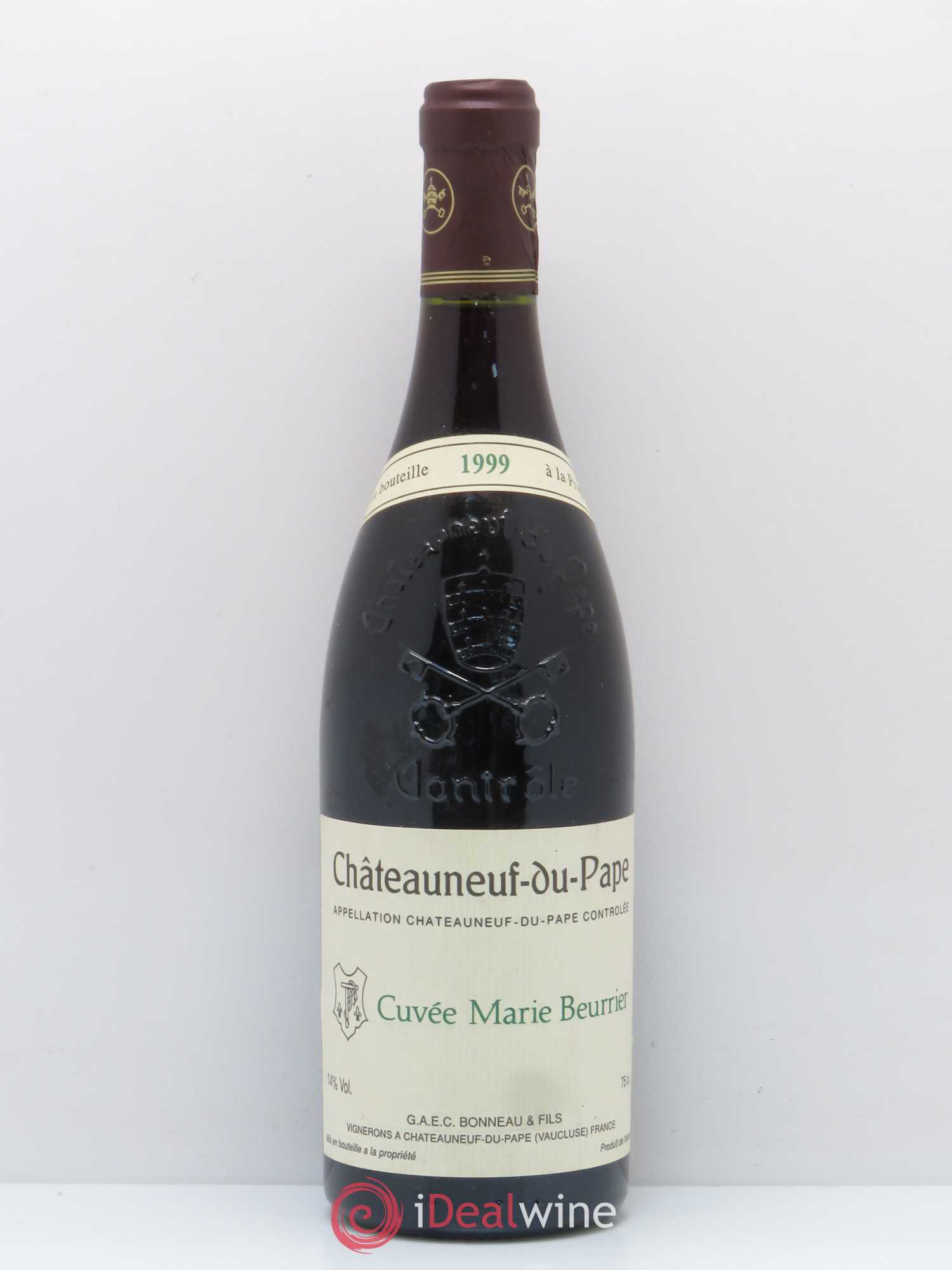 Châteauneuf-du-Pape Marie Beurrier Henri Bonneau & Fils 1999 - Lot de 1 bouteille - 0