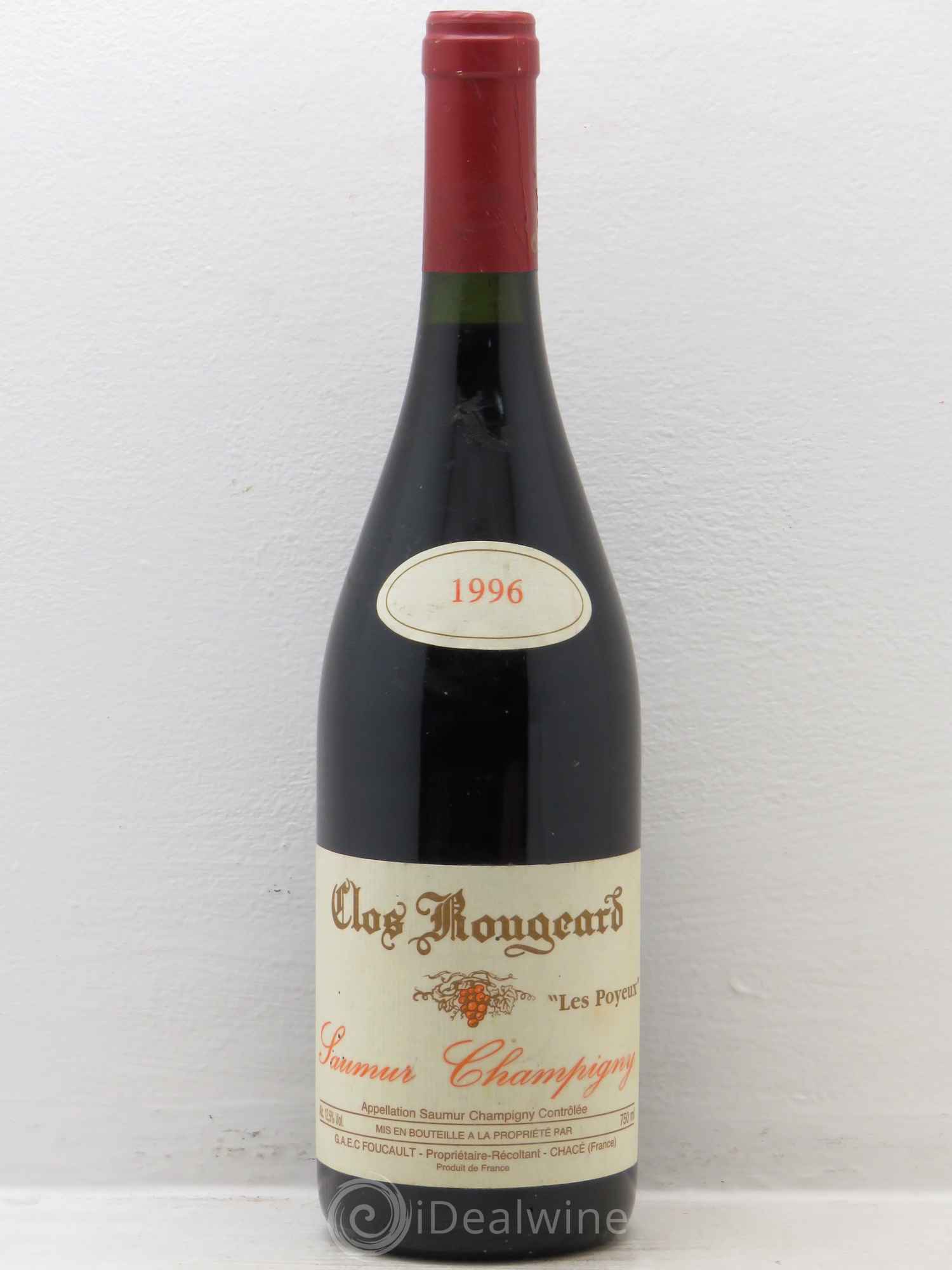 Saumur-Champigny Les Poyeux Clos Rougeard 1996 - Lot de 1 bouteille - 0