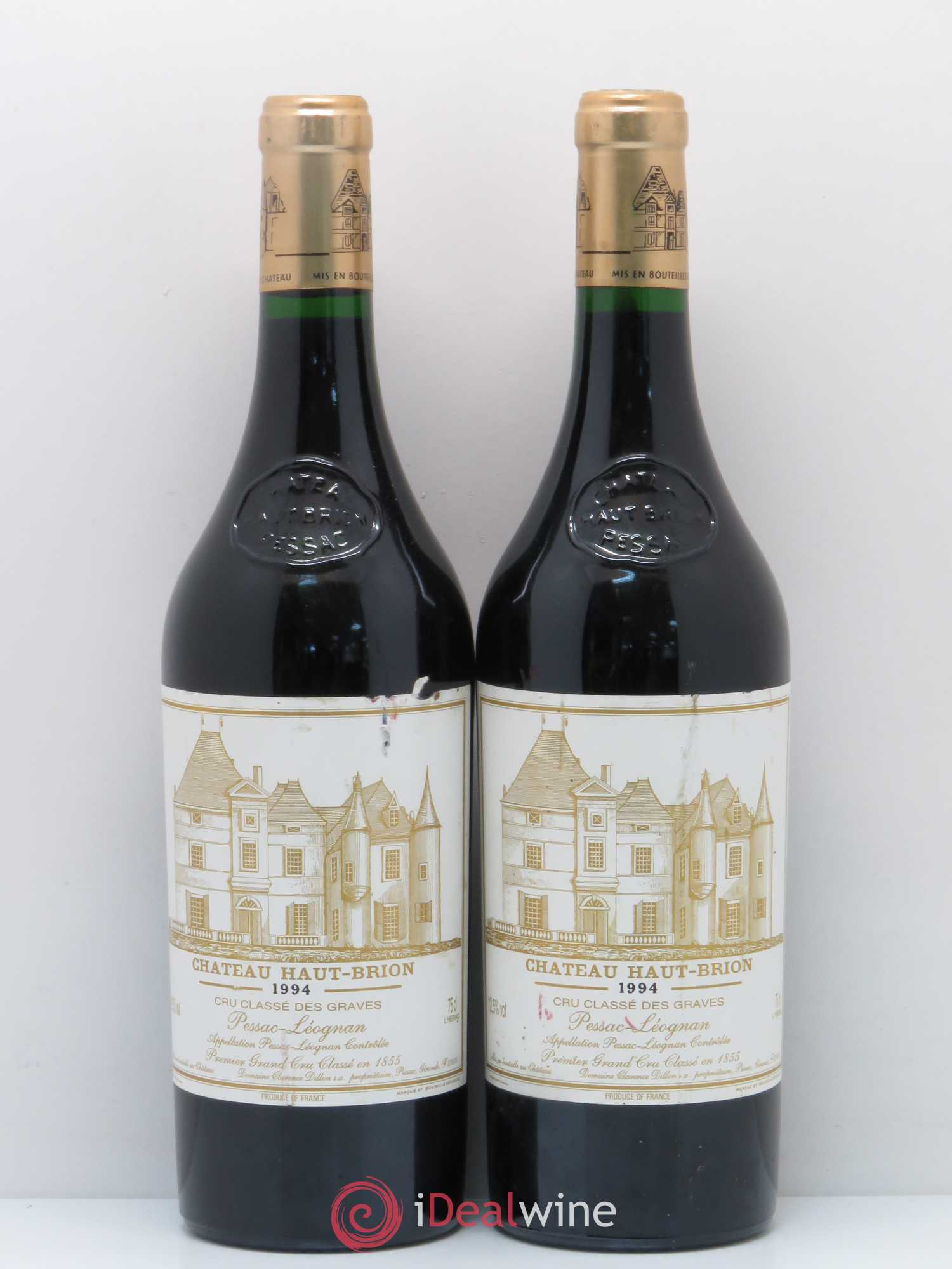 Château Haut Brion 1er Grand Cru Classé 1994 - Lot de 2 bouteilles - 0