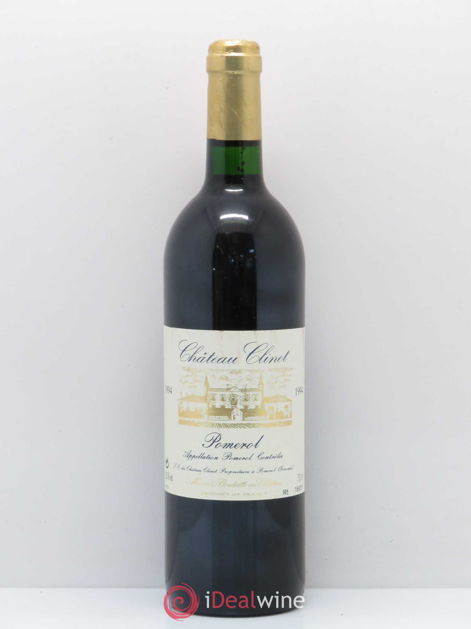 Château Clinet 1994 - Lot de 1 bouteille - 0