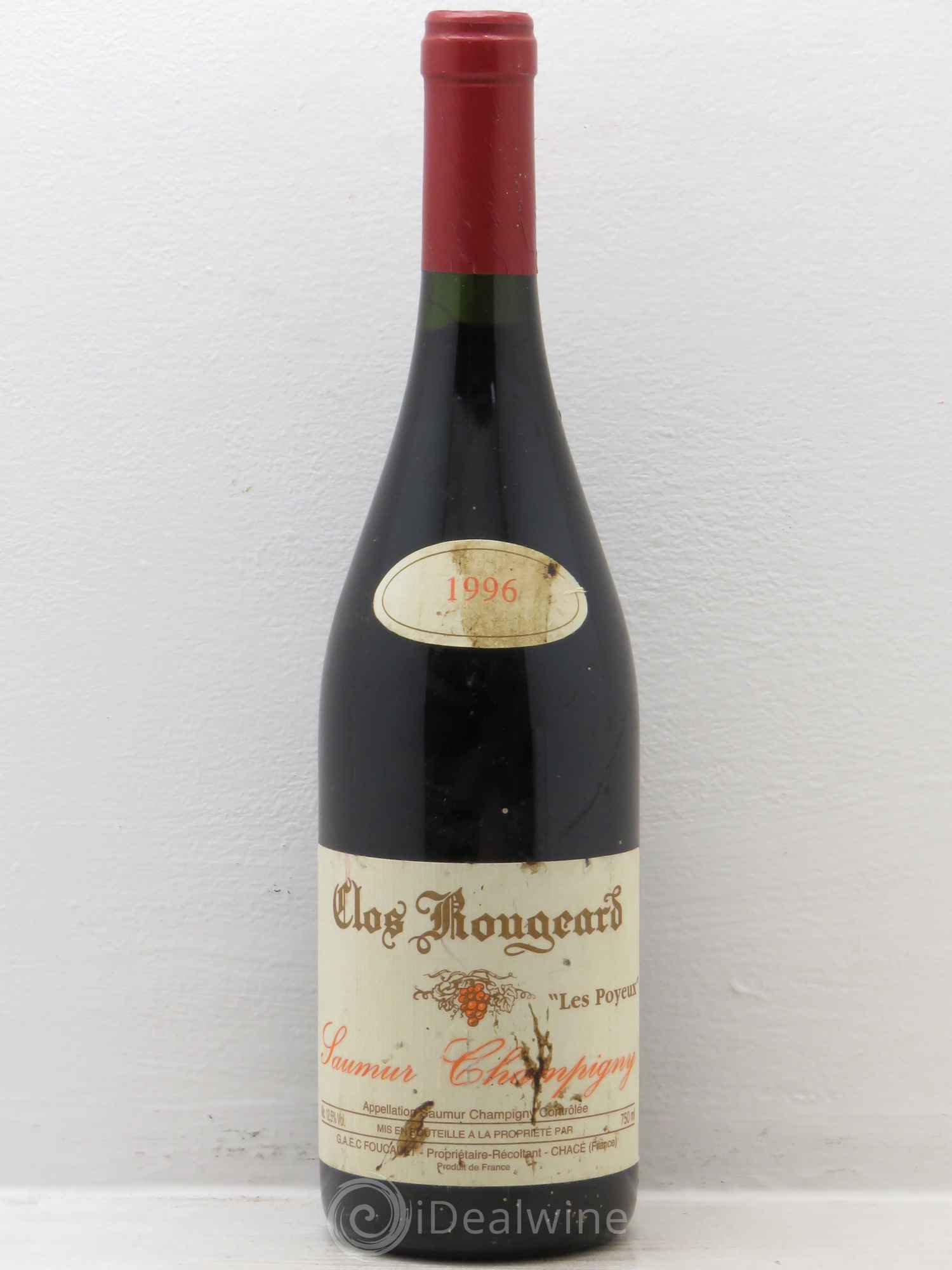 Saumur-Champigny Les Poyeux Clos Rougeard 1996 - Lot de 1 bouteille - 0