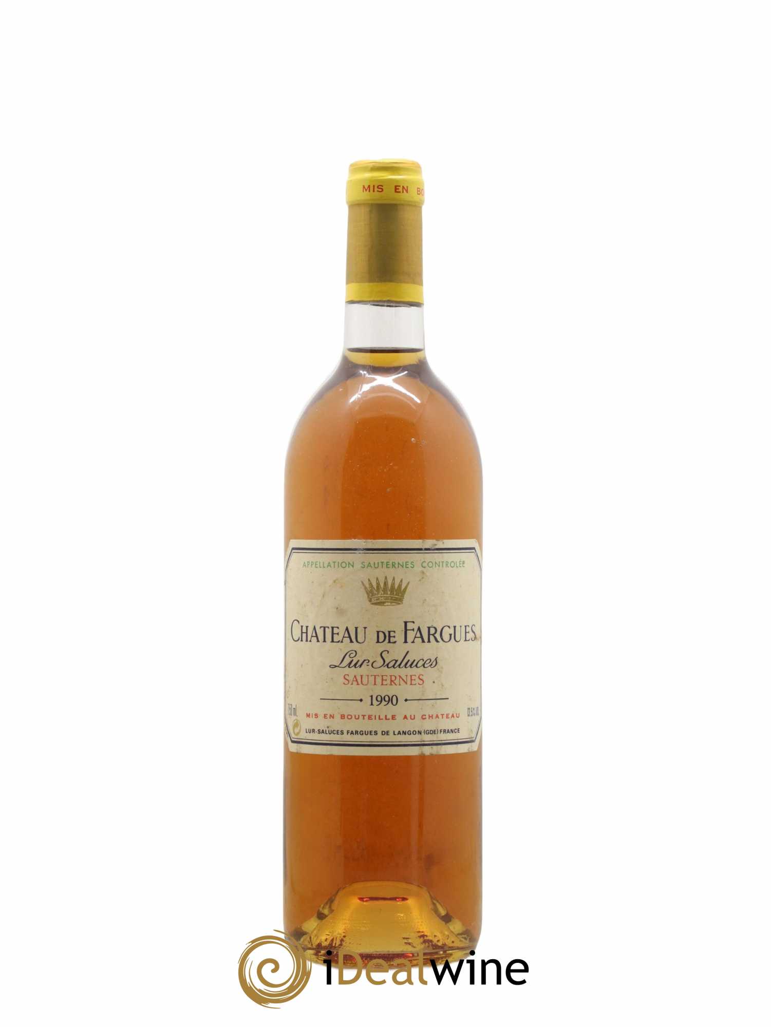 Château de Fargues 1990 - Lot de 1 bouteille - 0