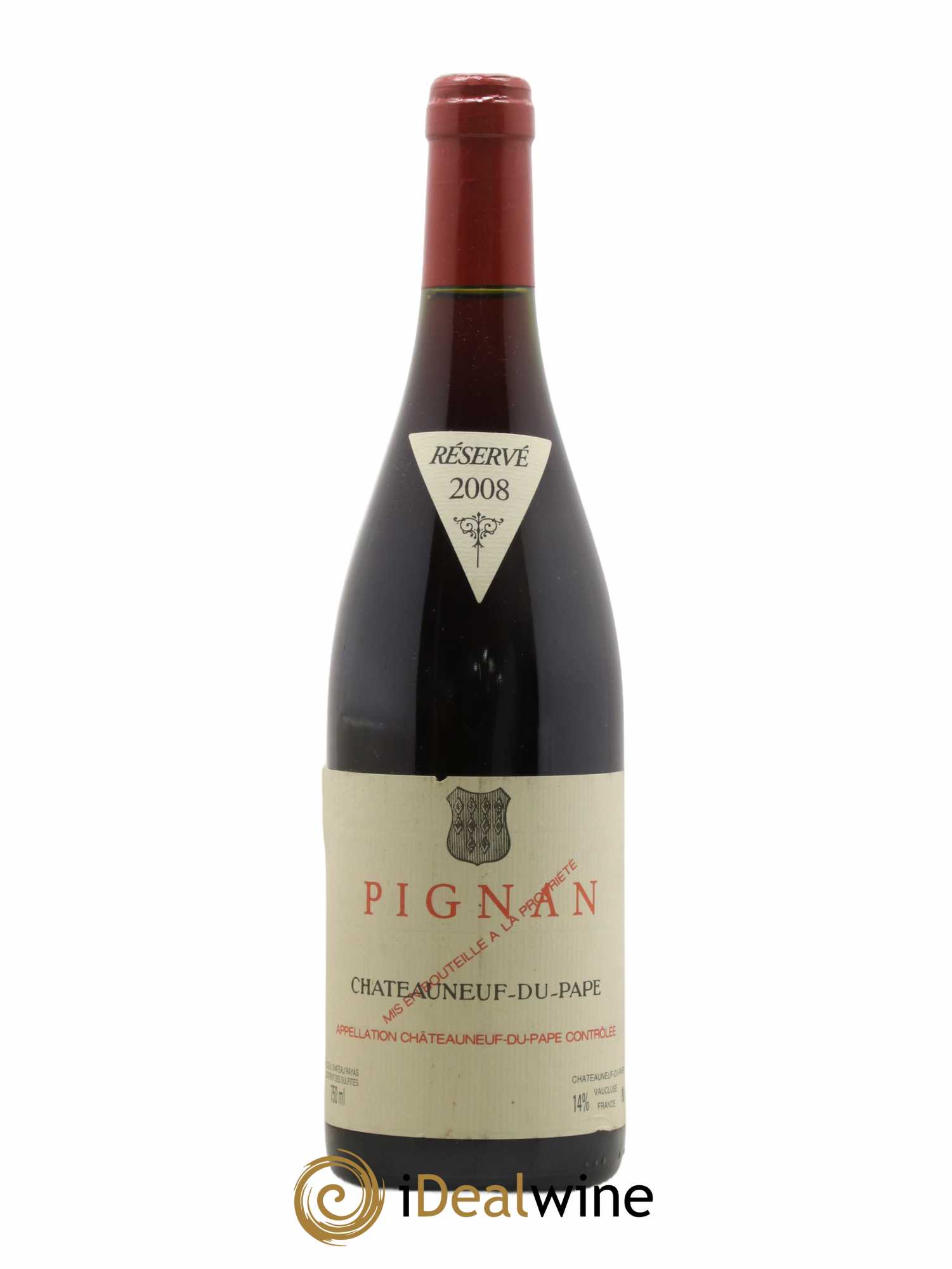 Châteauneuf-du-Pape Pignan Emmanuel Reynaud 2008 - Lot de 1 bouteille - 0