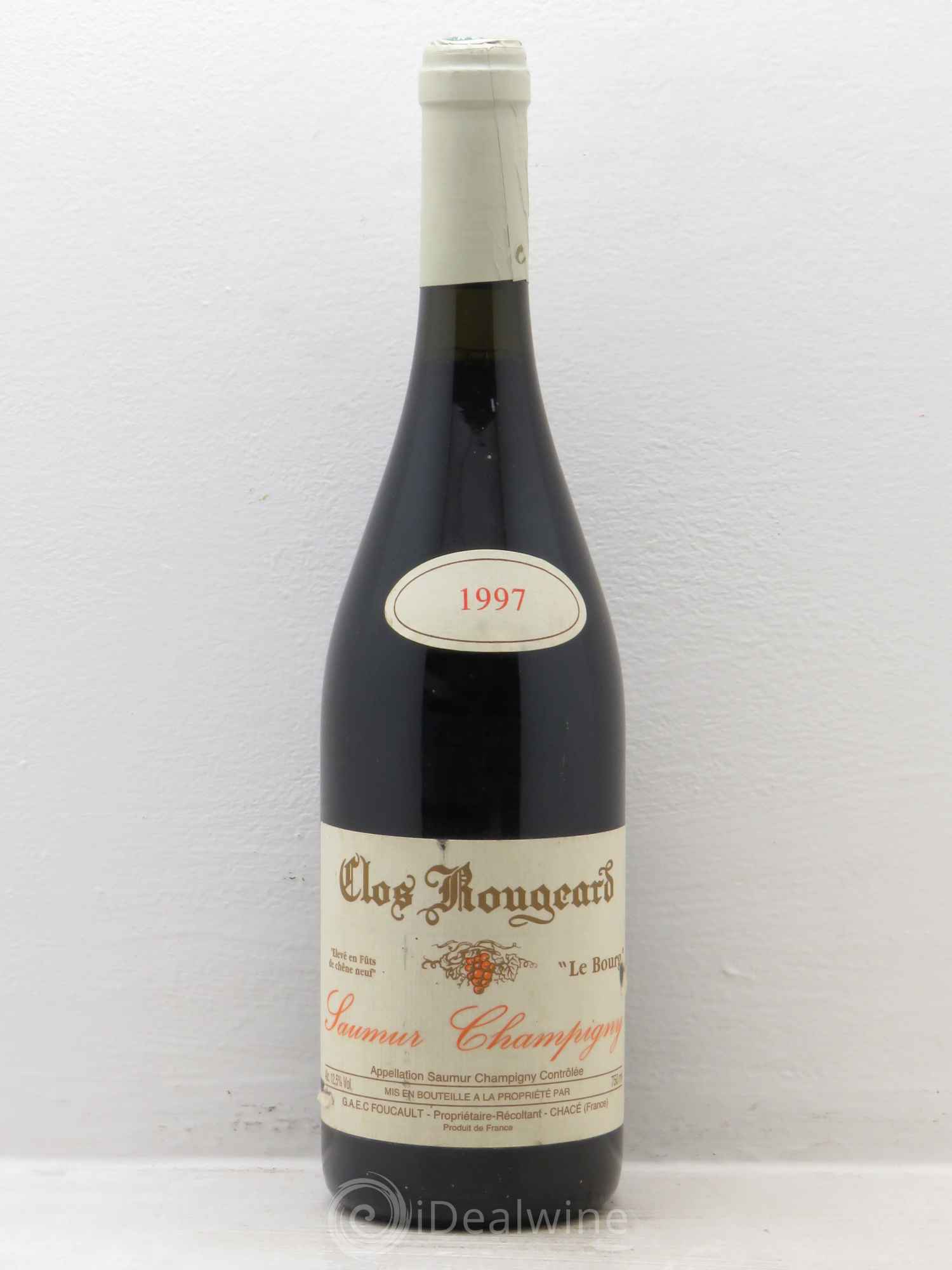 Saumur-Champigny Le Bourg Clos Rougeard 1997 - Lot de 1 bouteille - 0