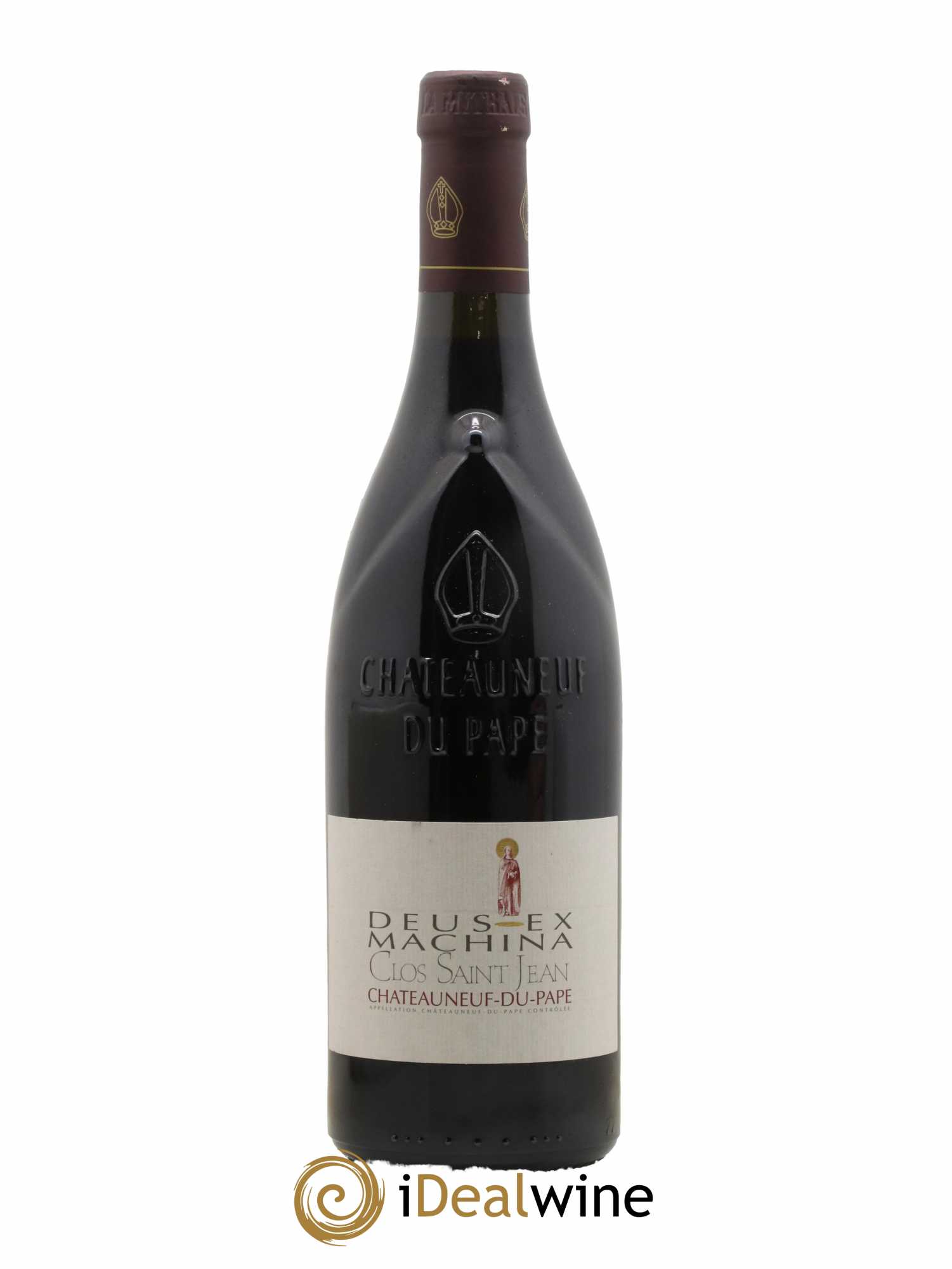 Châteauneuf-du-Pape Clos Saint-Jean Deus Ex Machina Pascal et Vincent Maurel 2012 - Lot de 1 bouteille - 0