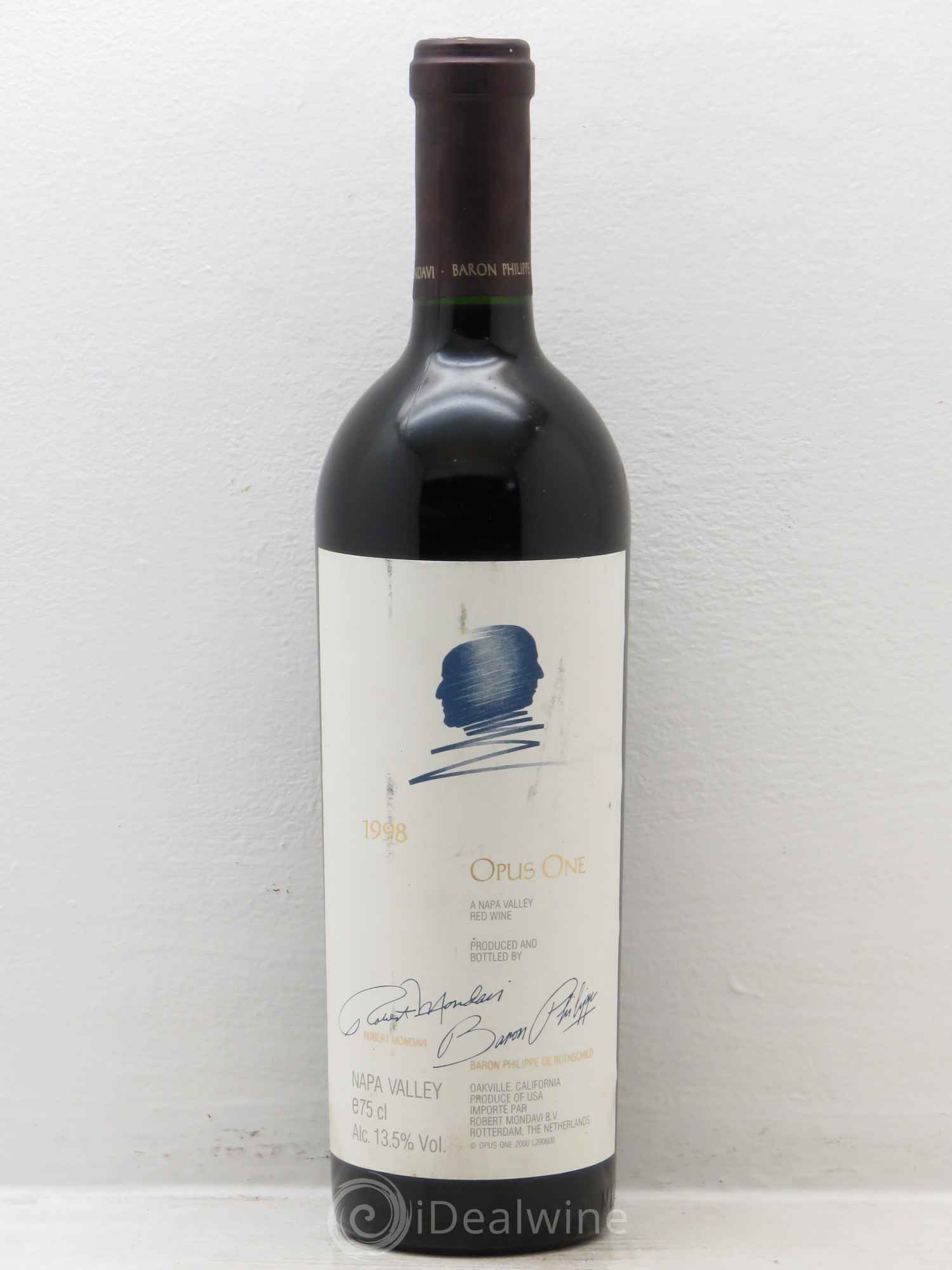Napa Valley Opus One Robert Mondavi 1998 - Lot de 1 bouteille - 0