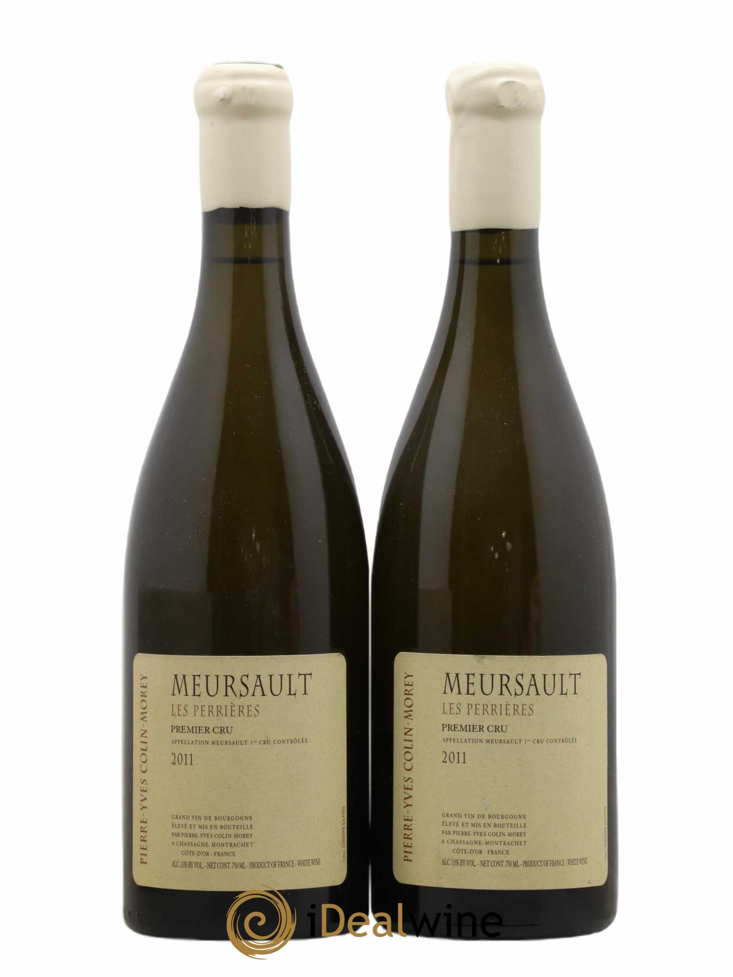 Meursault 1er Cru Les Perrières Pierre-Yves Colin Morey 2011 - Lot de 2 bouteilles - 0