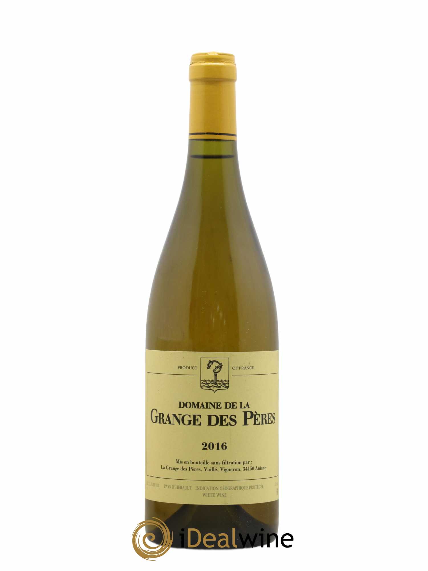 Pays d'Hérault Grange des Pères Laurent Vaillé 2016 - Lot de 1 bouteille - 0