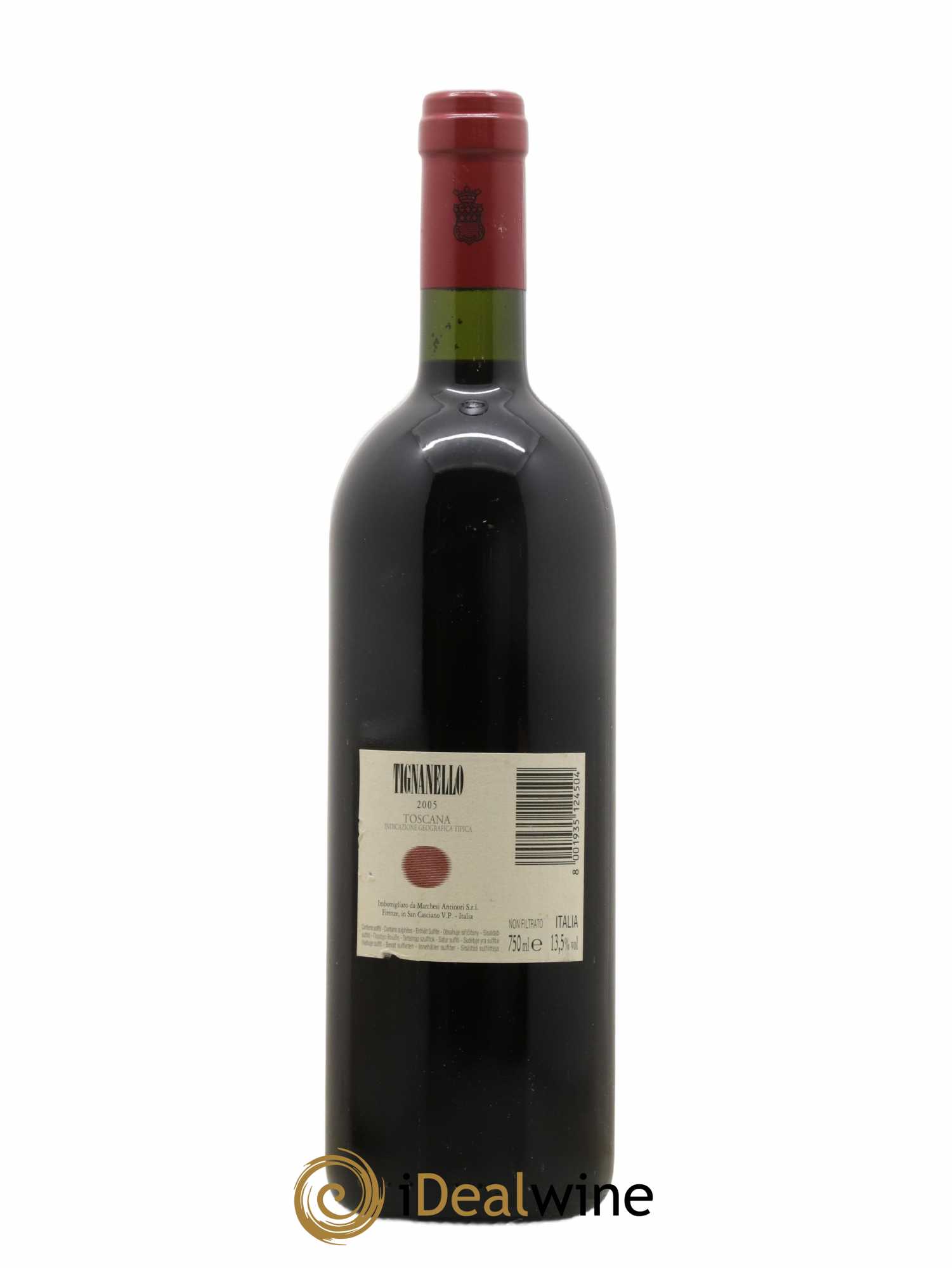 Toscana IGT Tignanello Tenuta Tignanello - Marchesi Antinori 2005 - Posten von 1 Flasche - 1