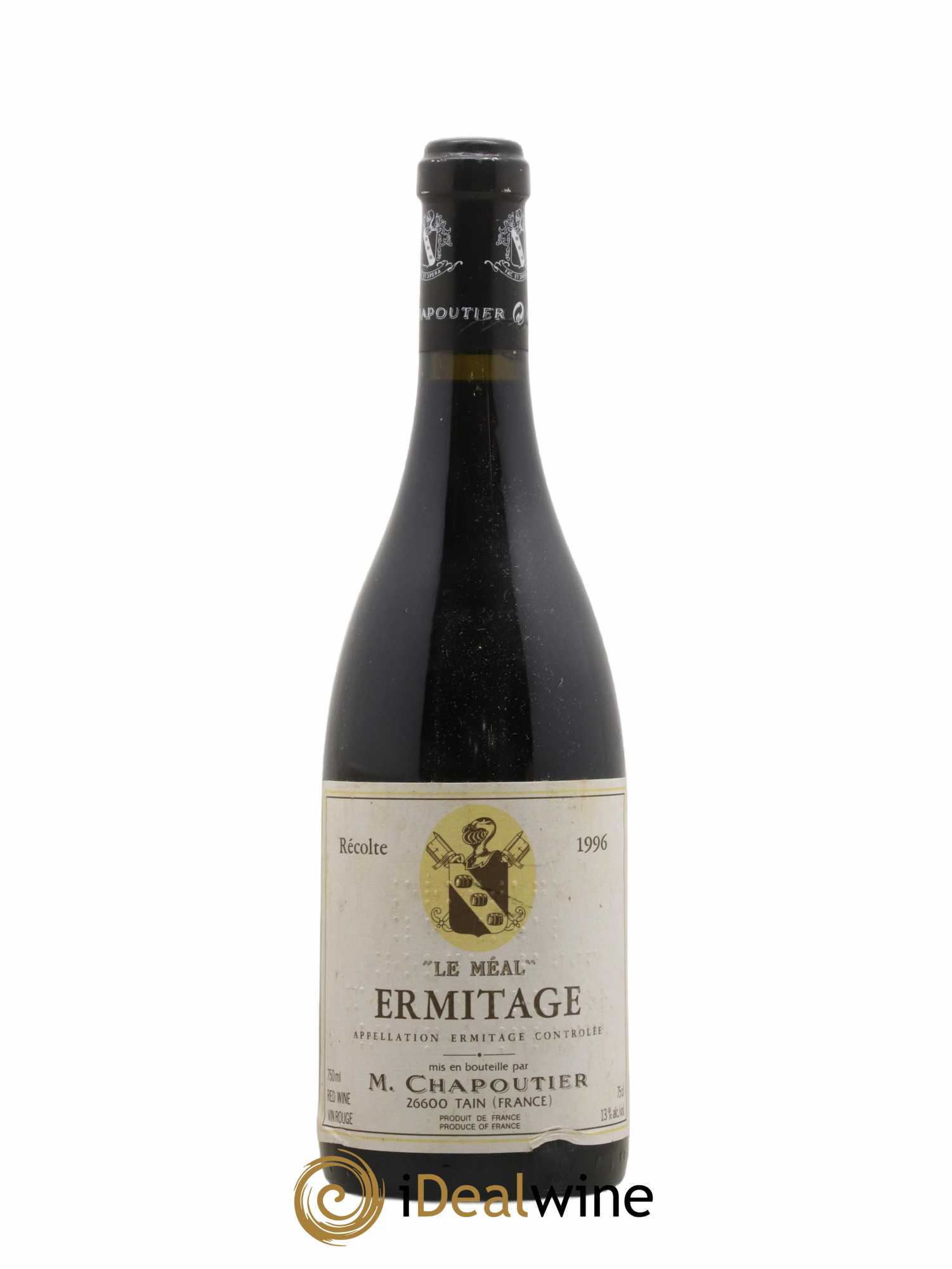 Hermitage Ermitage Le Méal Chapoutier 1996 - Lot de 1 bouteille - 0