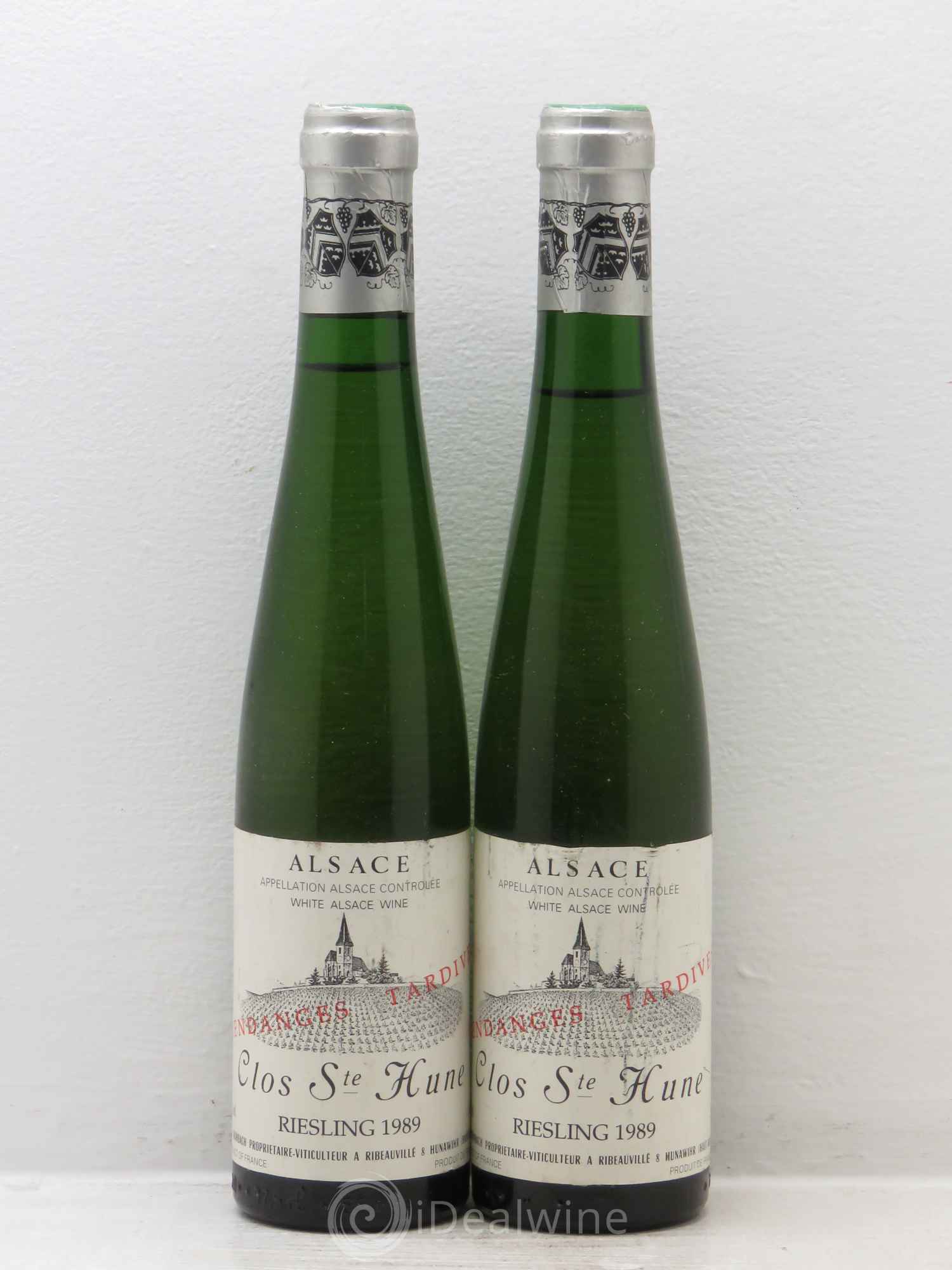 Alsace Riesling Clos Sainte-Hune Trimbach (Domaine) VT 1989 - Lot de 2 demi bouteilles - 0