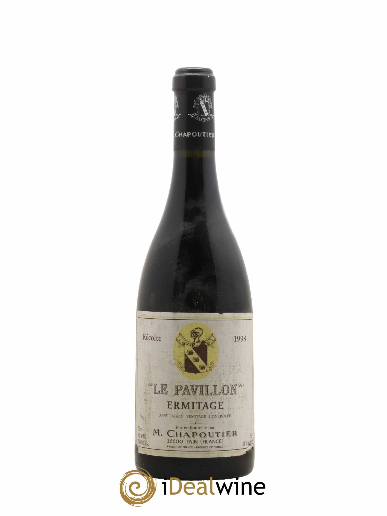 Hermitage Ermitage Le Pavillon Chapoutier 1998 - Lot de 1 bouteille - 0
