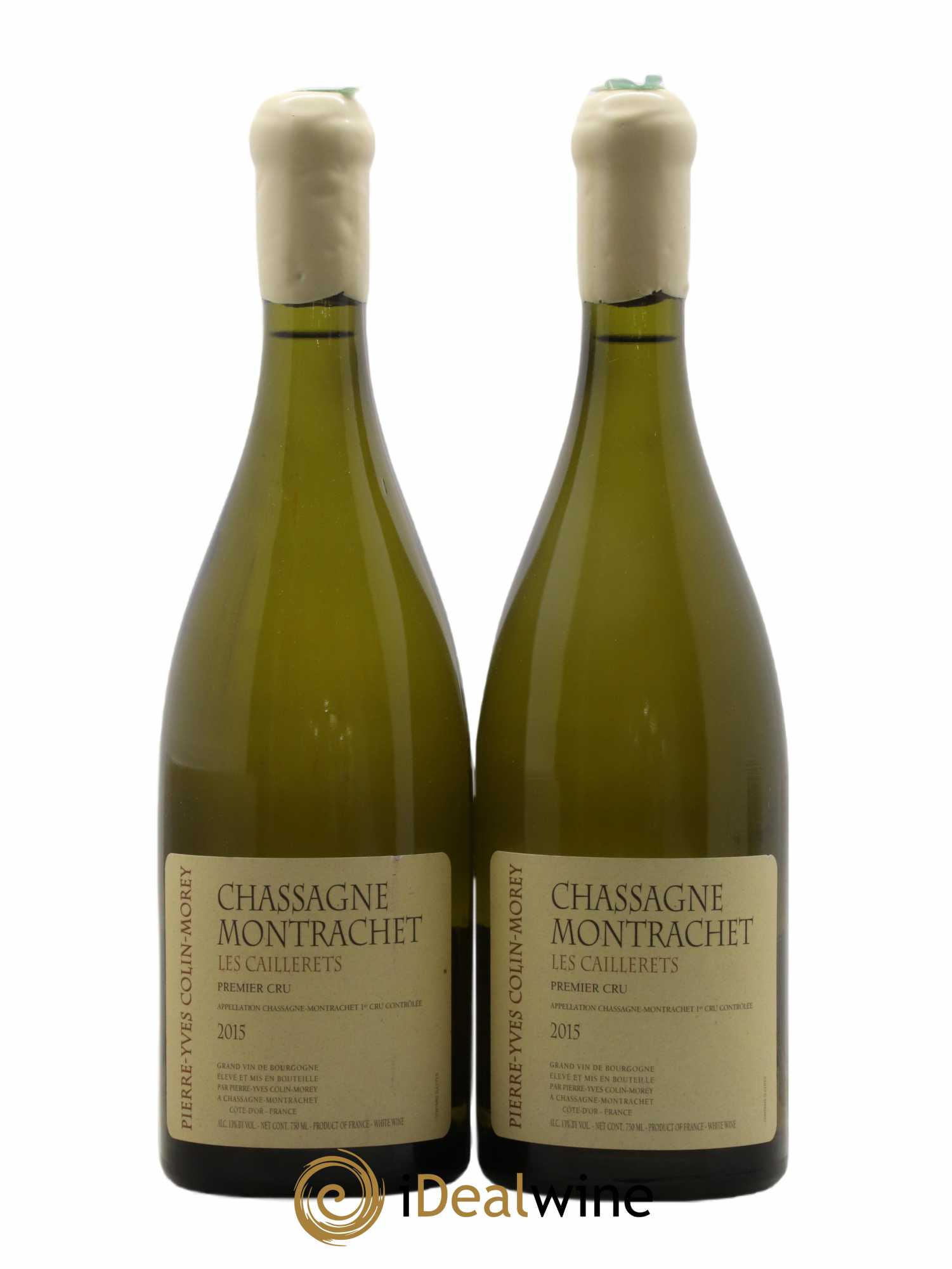 Chassagne-Montrachet 1er Cru Les Caillerets Pierre-Yves Colin Morey 2015 - Lot de 2 bouteilles - 0