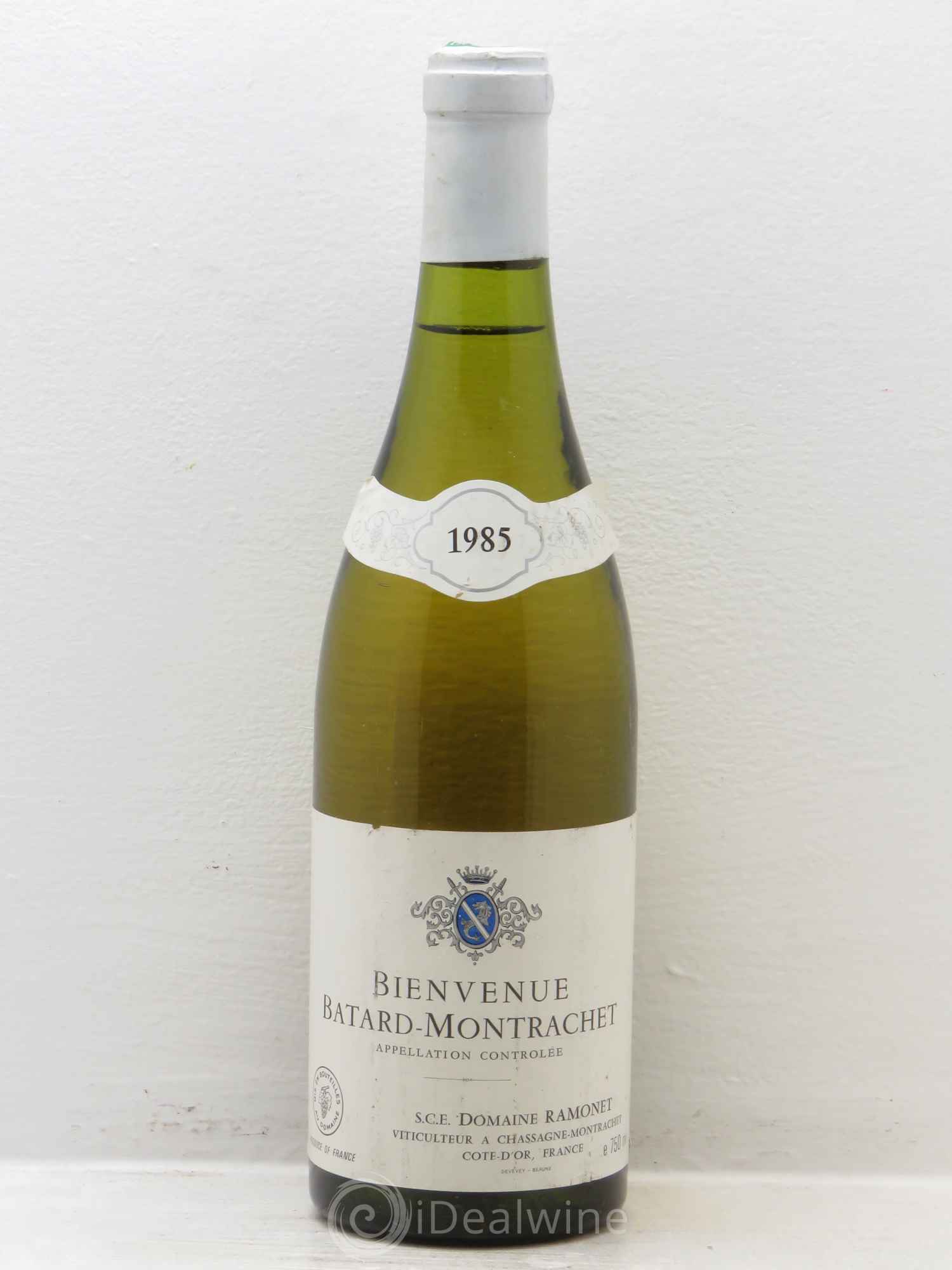 Bienvenues-Bâtard-Montrachet Grand Cru Ramonet (Domaine) 1985 - Lot de 1 bouteille - 0
