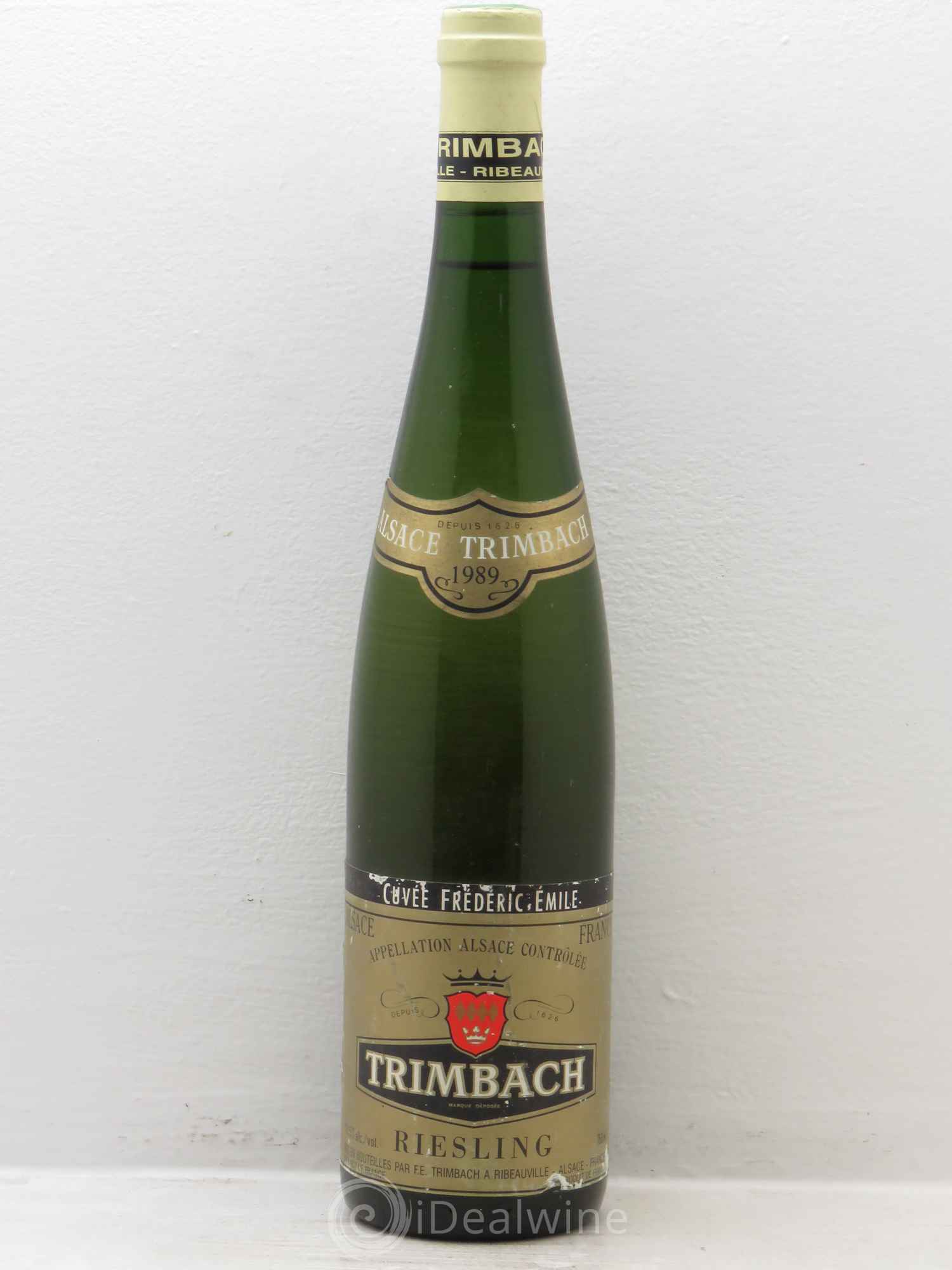 Alsace Riesling Cuvée Frédéric Emile Trimbach (Domaine) 1989 - Lot de 1 bouteille - 0