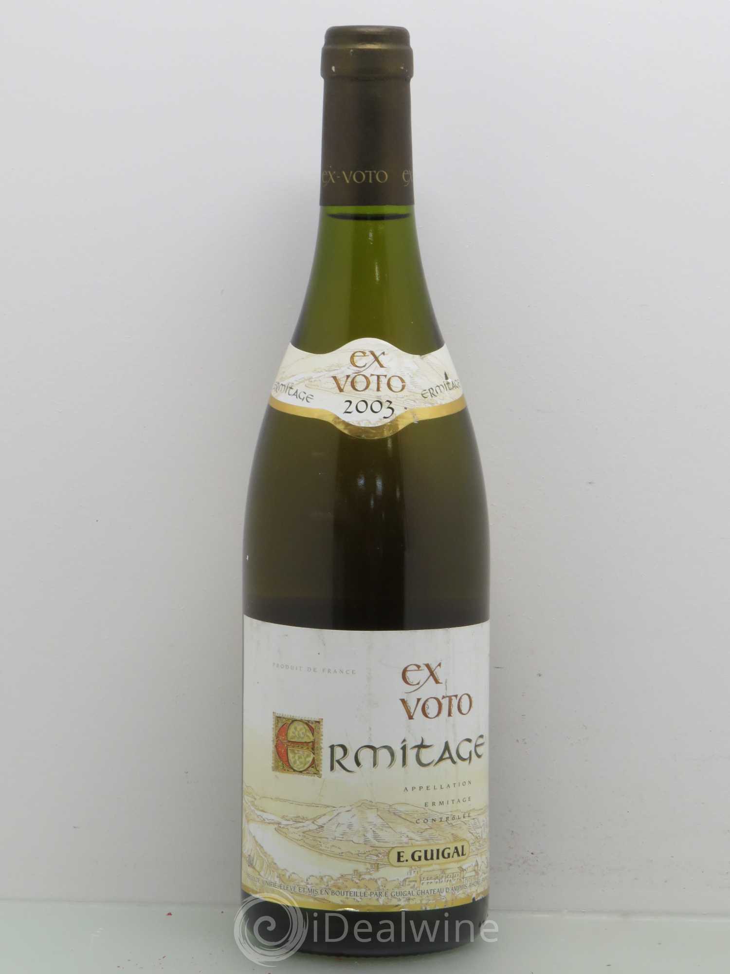 Ermitage Ex Voto Guigal 2003 - Lot de 1 bouteille - 0